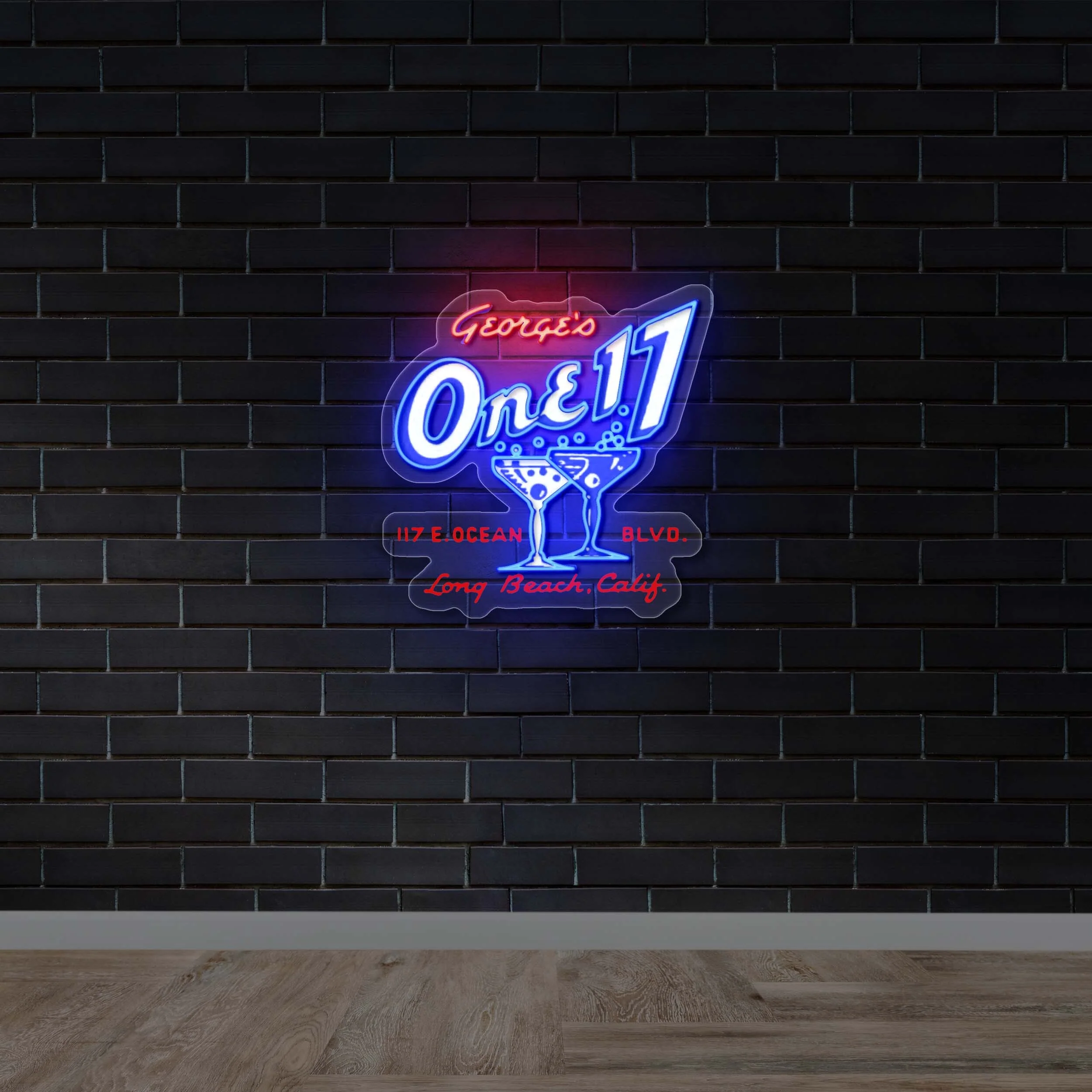 George's One17 - Premium Neon Artwork