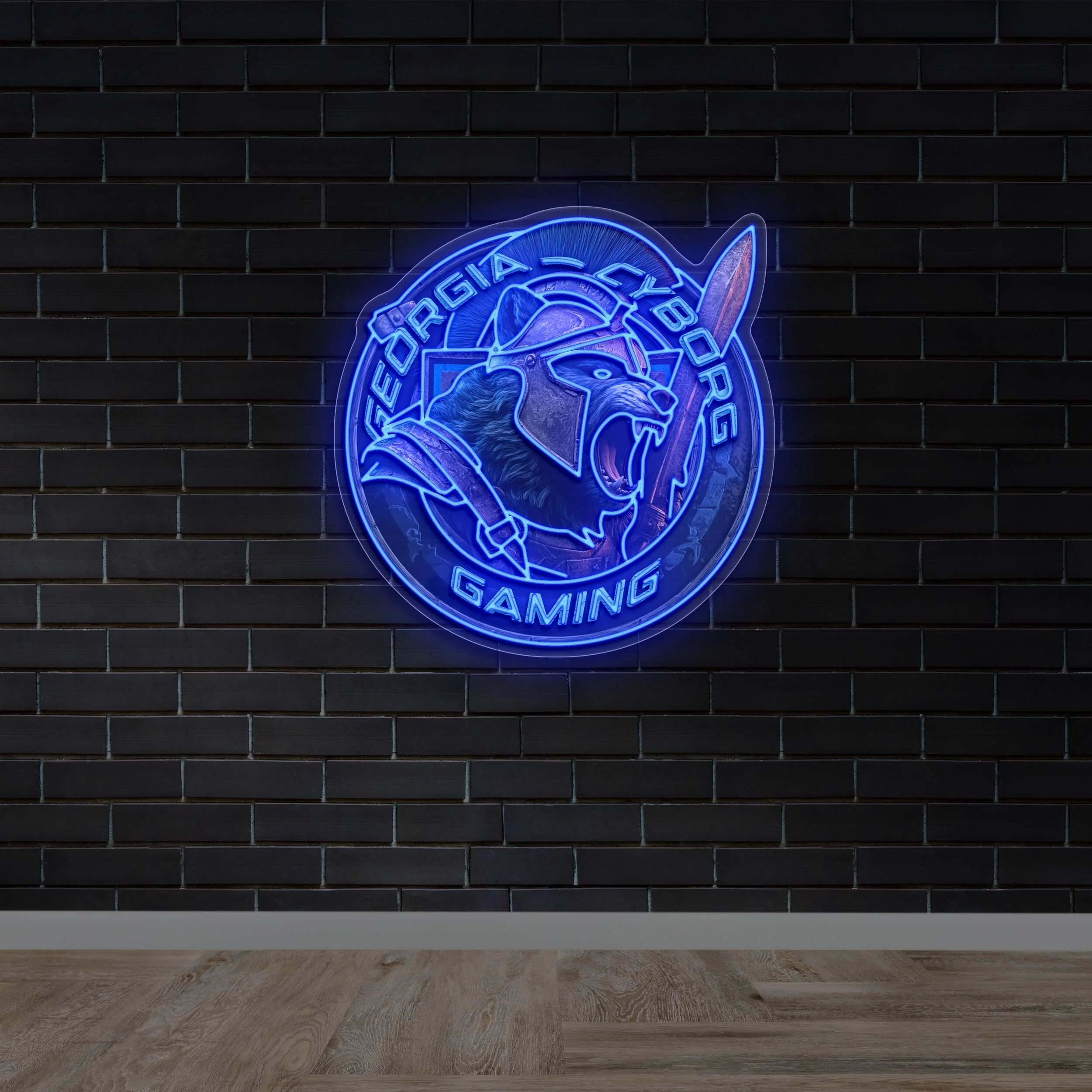 GEORGIA - CYBORG GAMING - Premium Neon Artwork