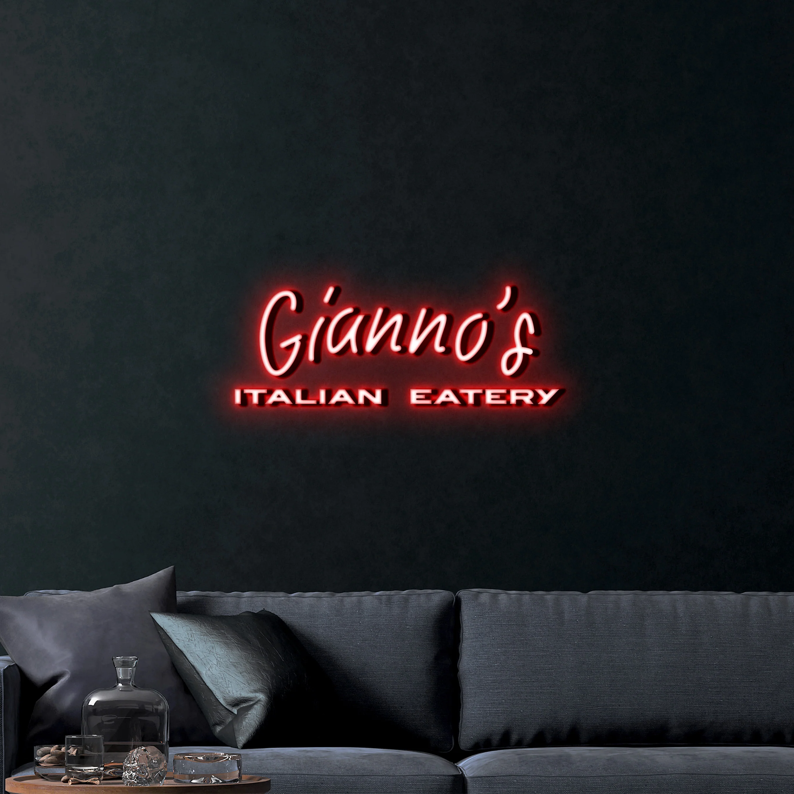 Gianno's Italian Restaurant – Premium Neon Artwork