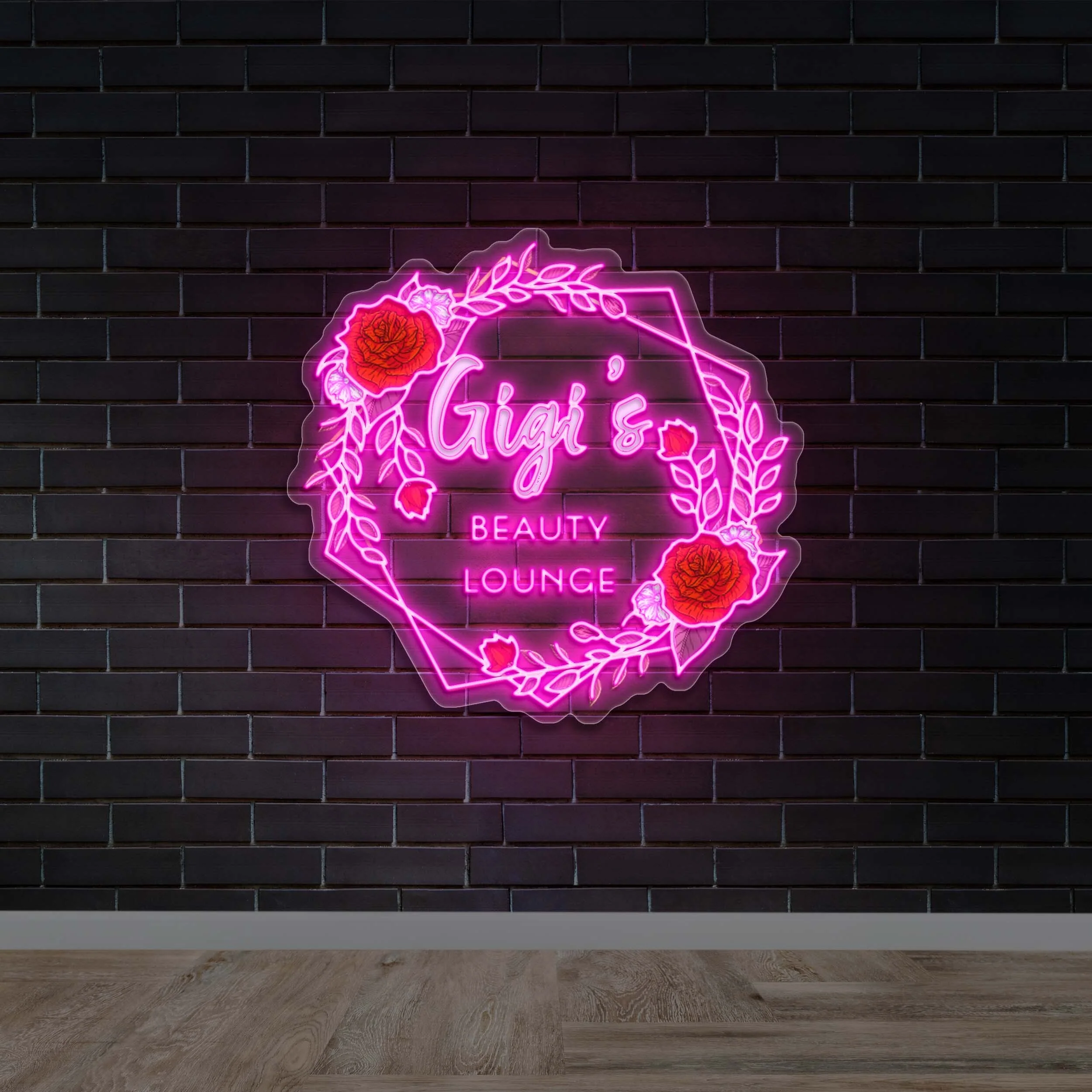 Gigi’s Beauty Lounge - Premium Neon Artwork