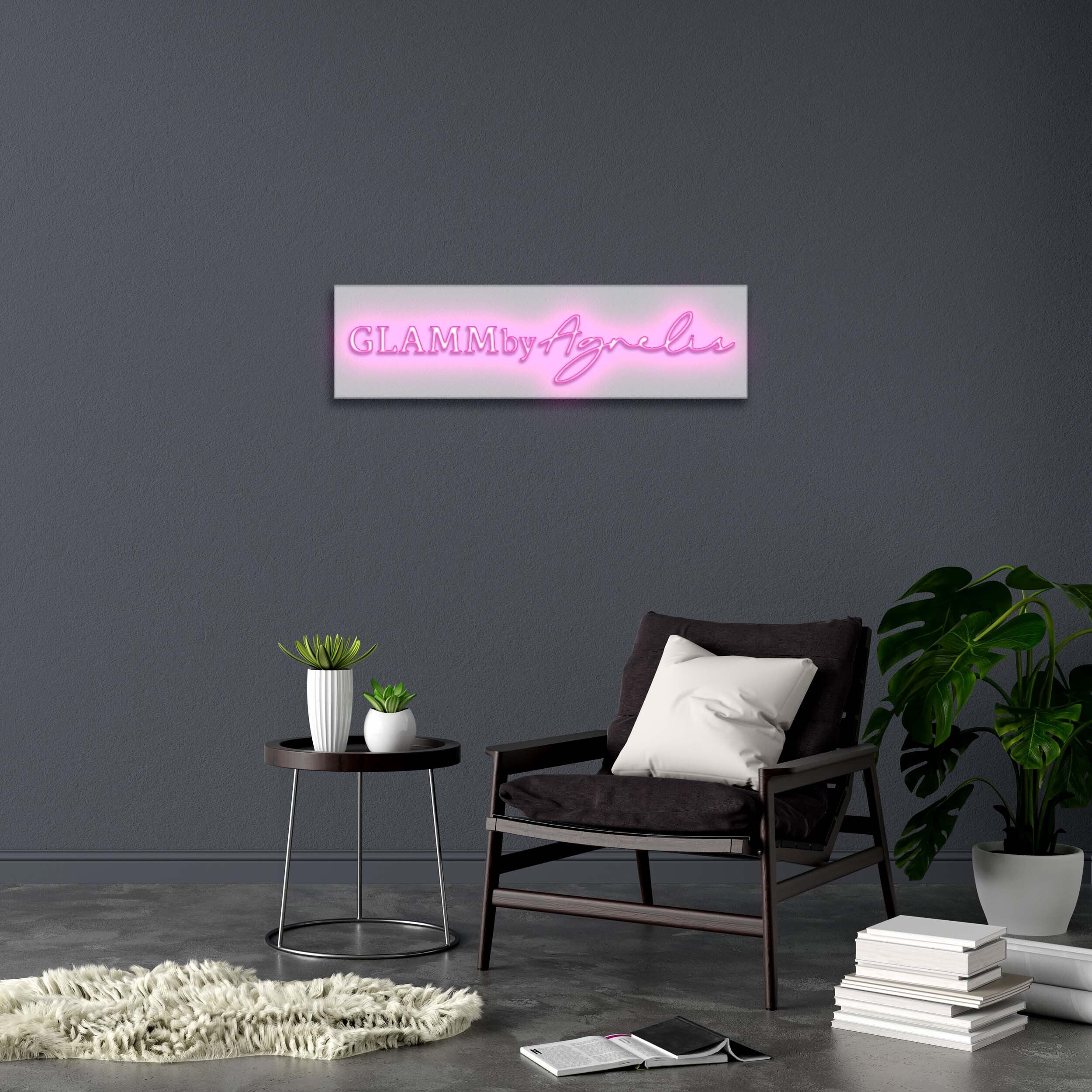 GLAMMbyAgnelis - Premium Neon Artwork