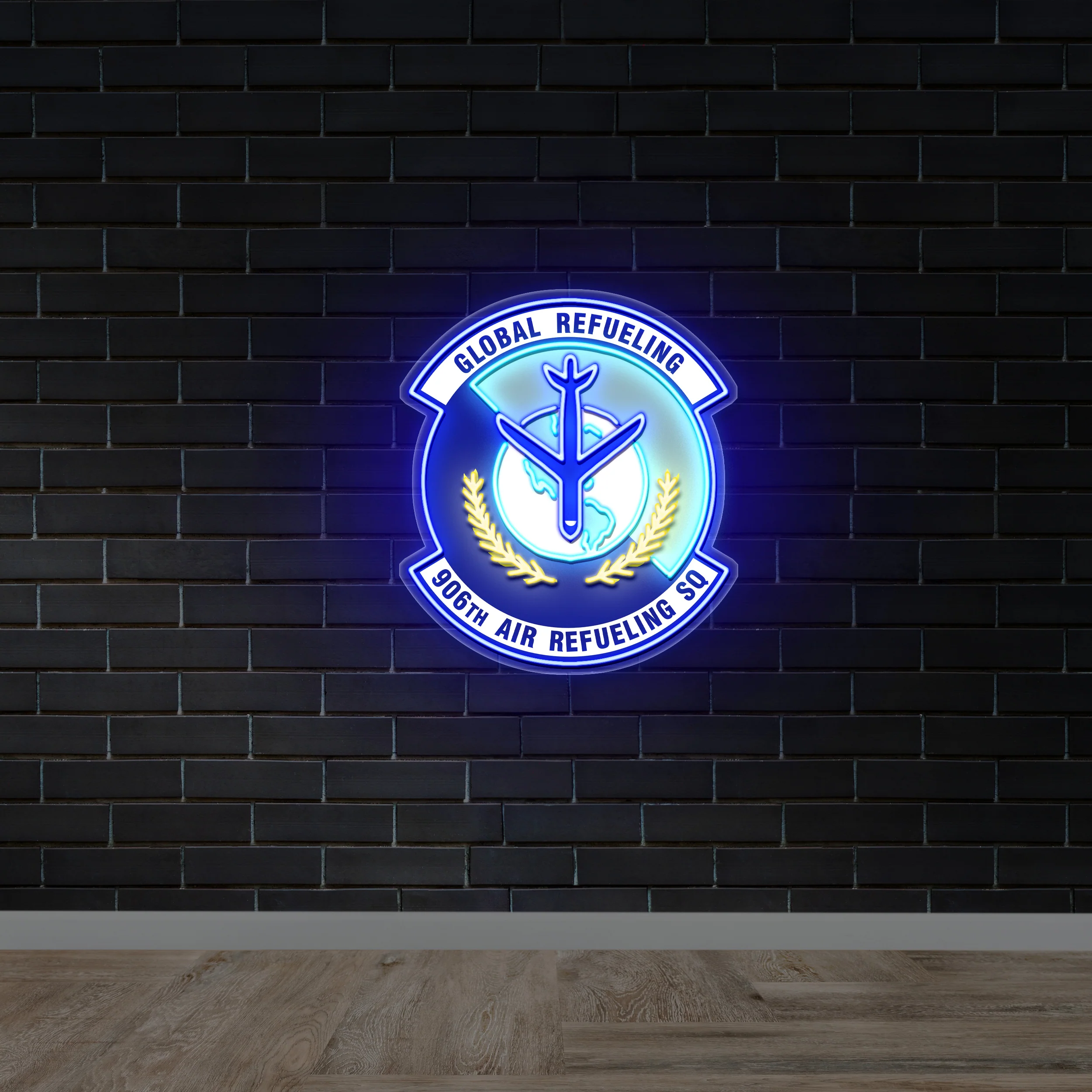 Global Refueling - Premium Neon Artwork