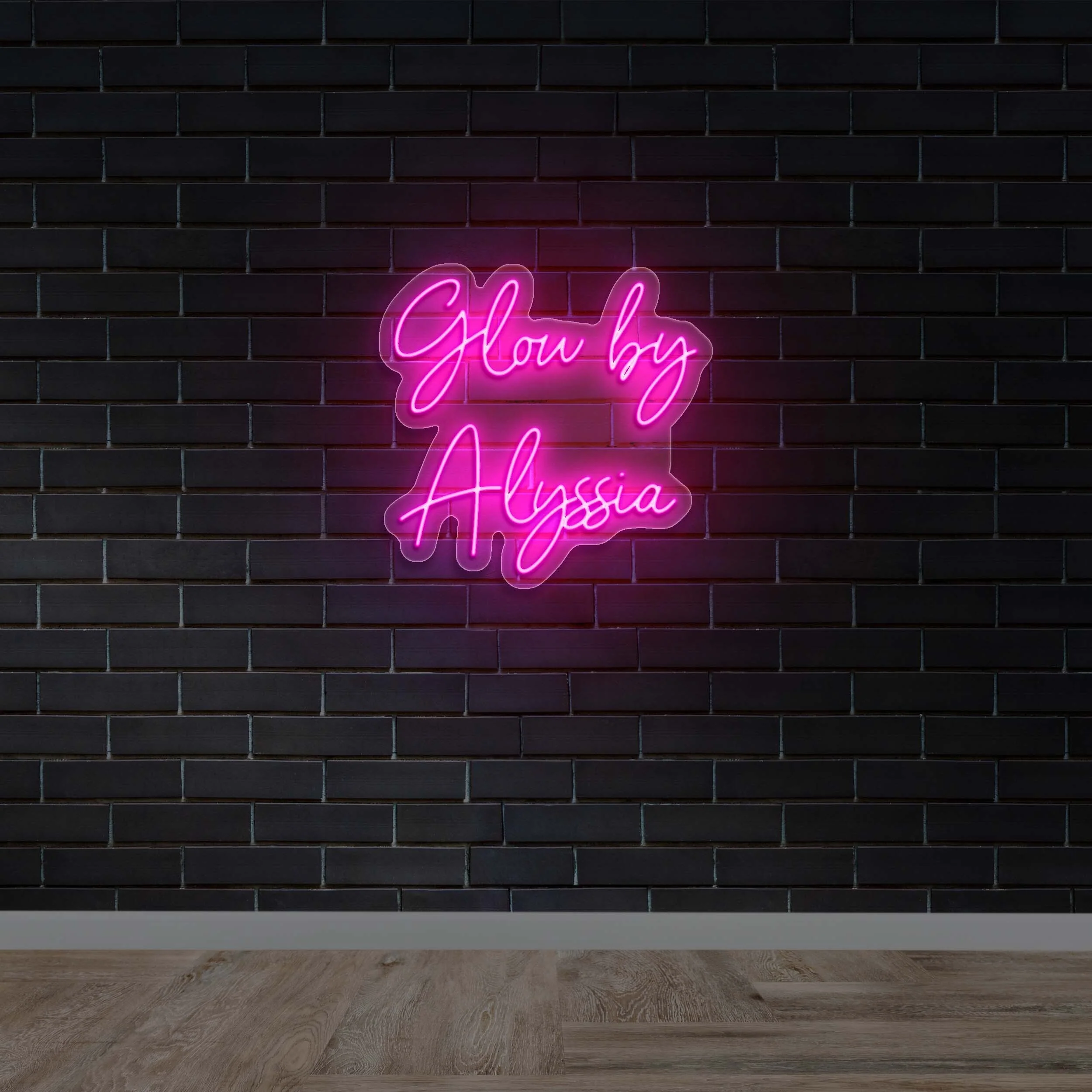 Glow by Alyssia - Premium Neon Artwork