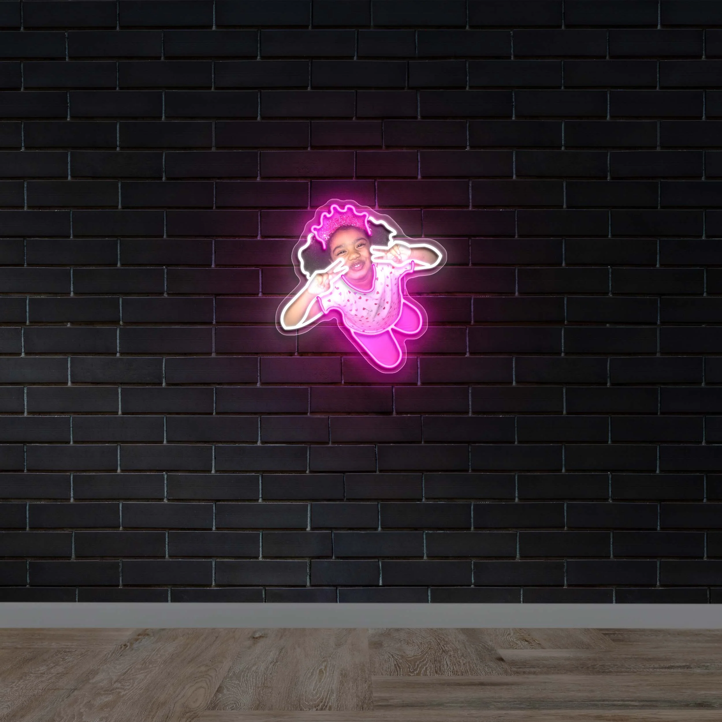 Glow Girl - Premium Neon Artwork