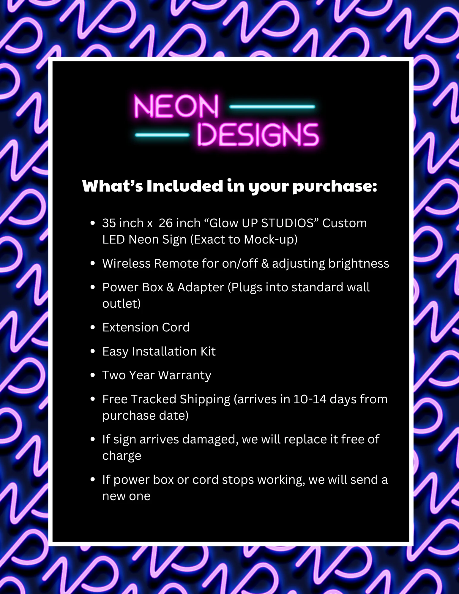 Glow UP STUDIOS - Premium Neon Artwork - Image 2