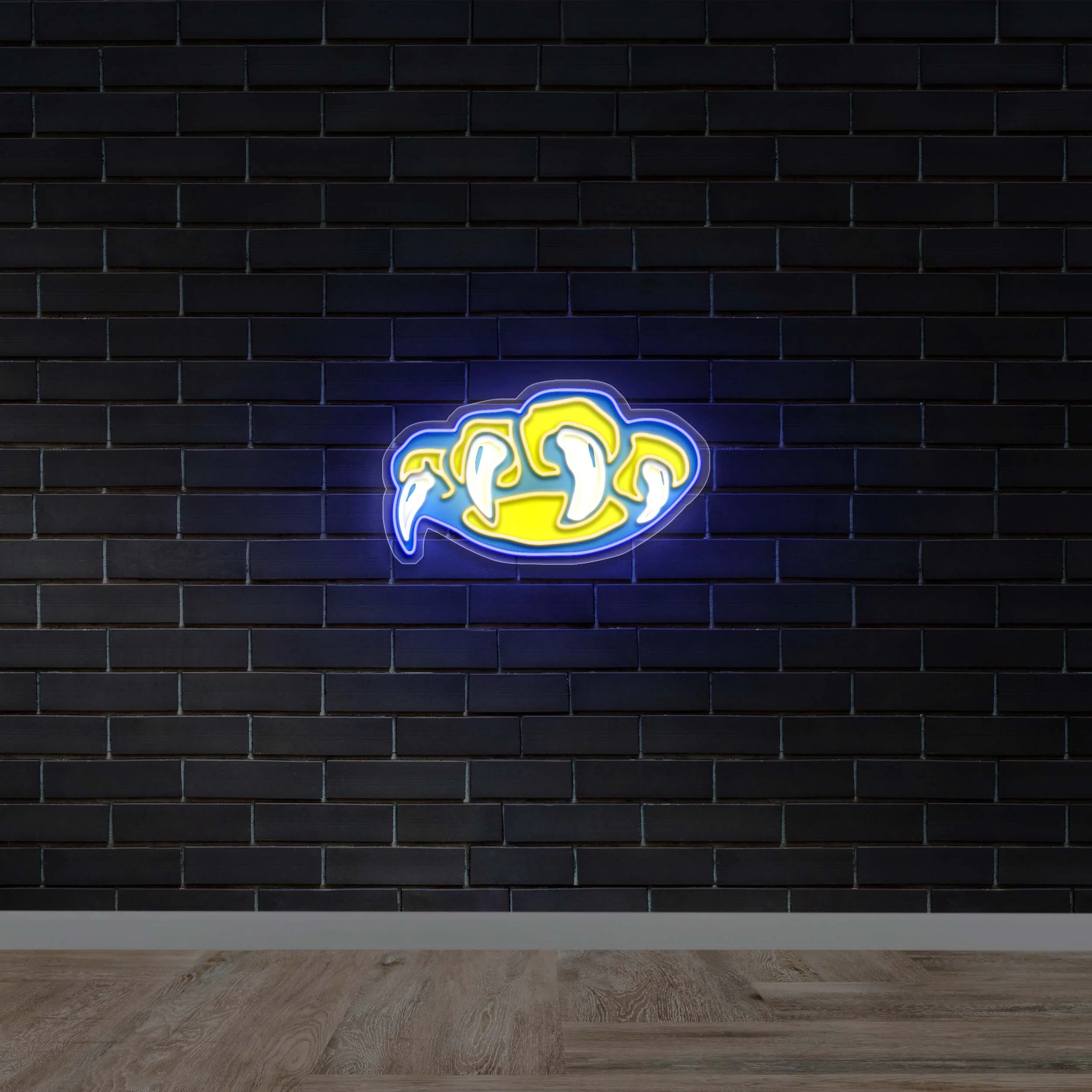 Glowing claw - Premium Neon Artwork