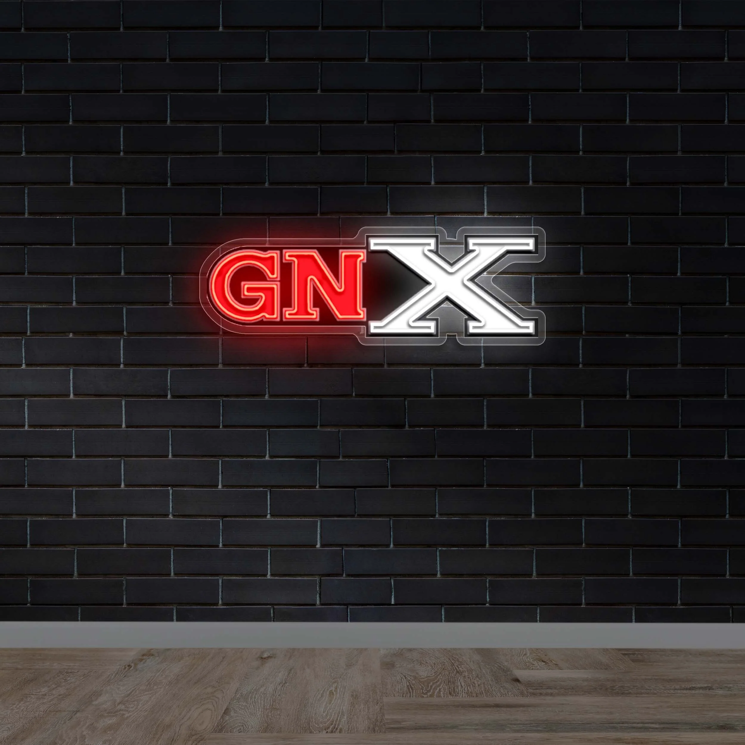 GNX Logo - Premium Neon Artwork