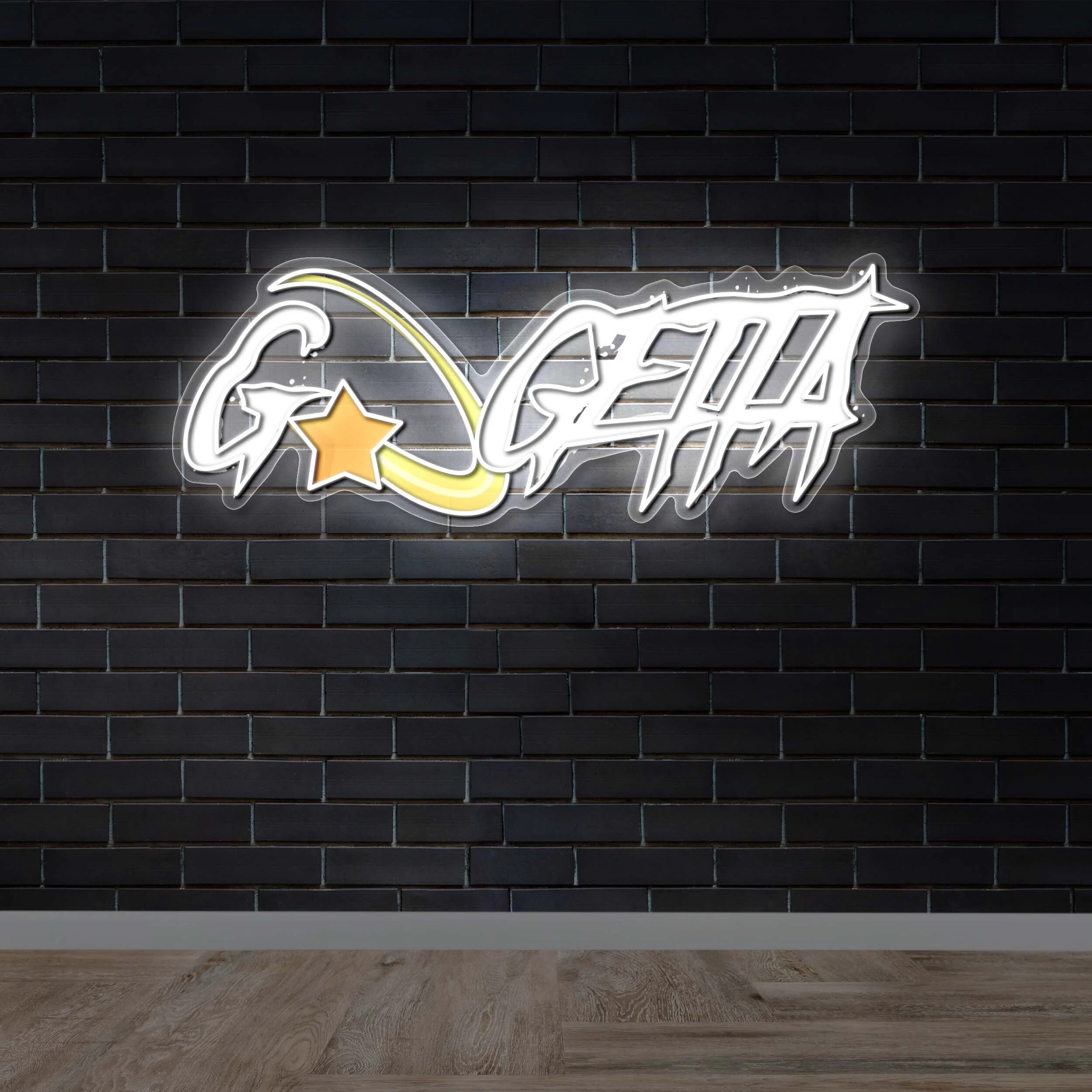 GO GETTA - Premium Neon Artwork