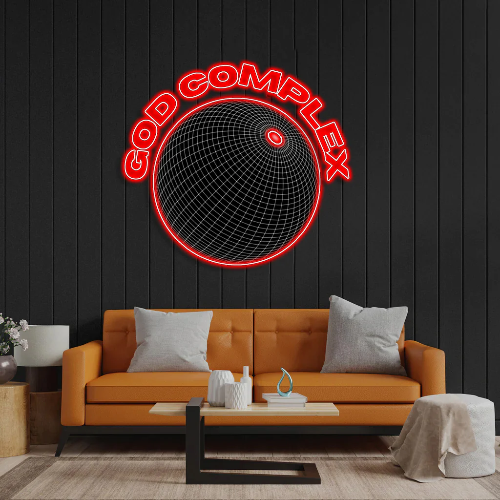 God Complex - Premium Neon Artwork