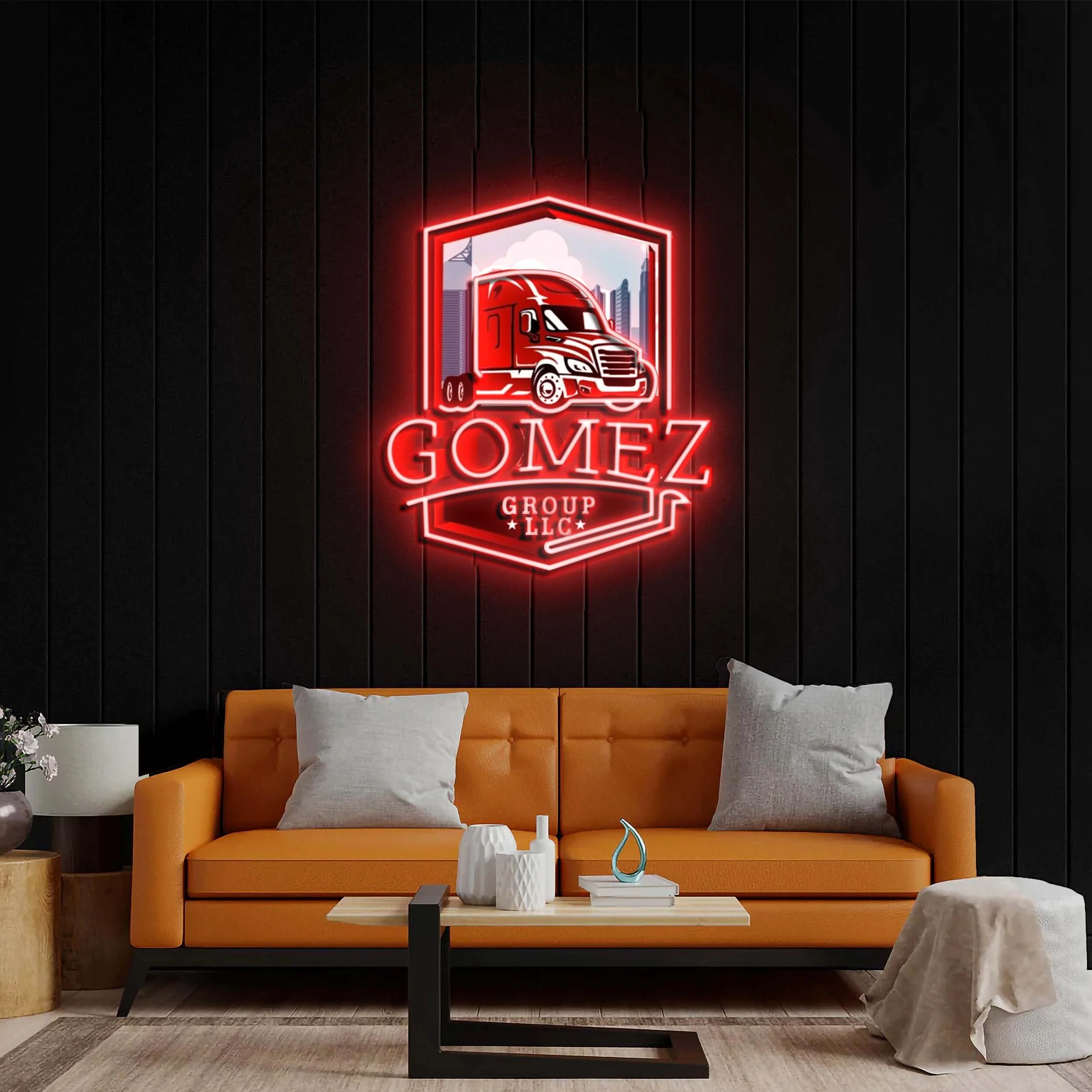 Gomez - Premium Neon Artwork