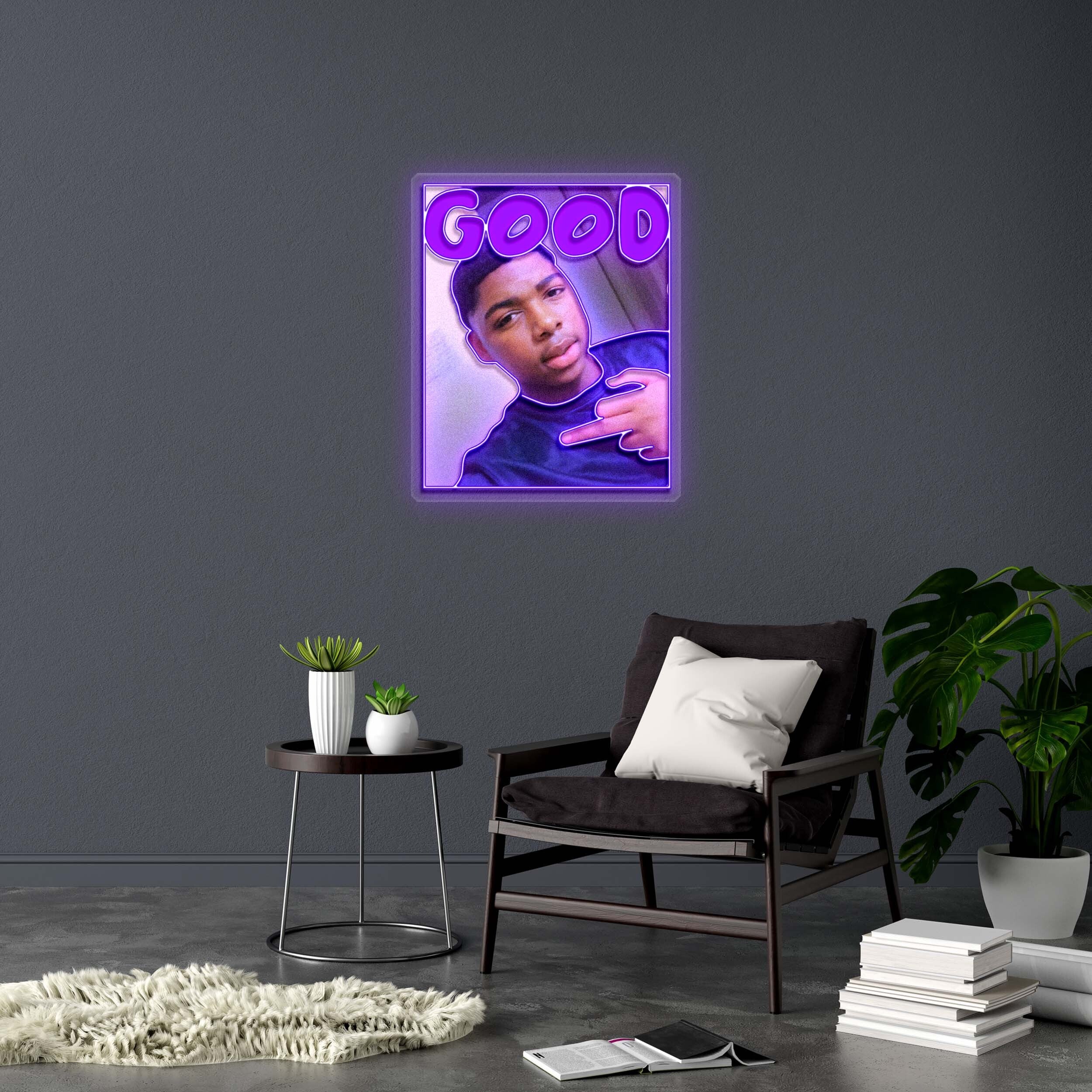 GOOD - Premium Neon Artwork