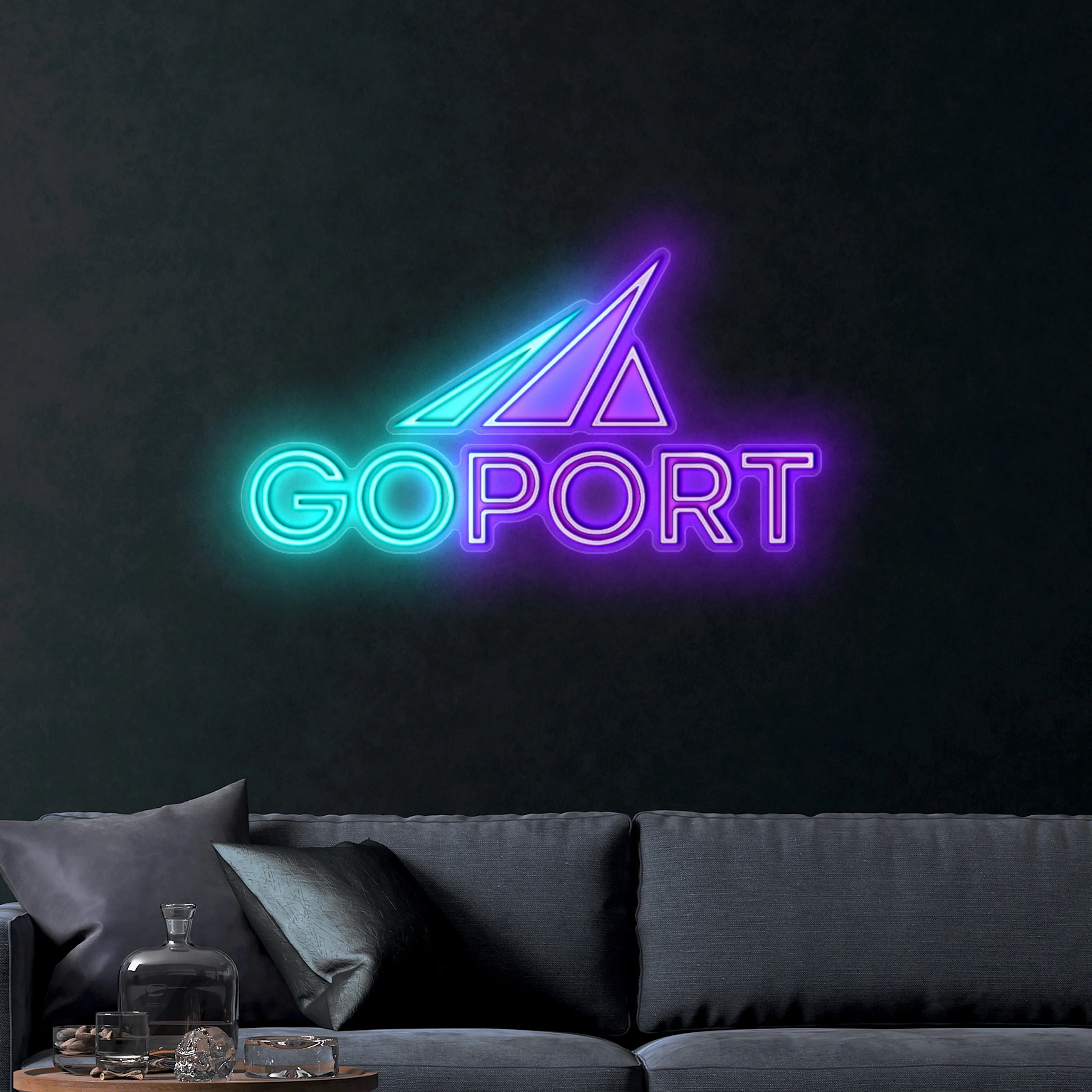 GOPORT – Premium Neon Artwork