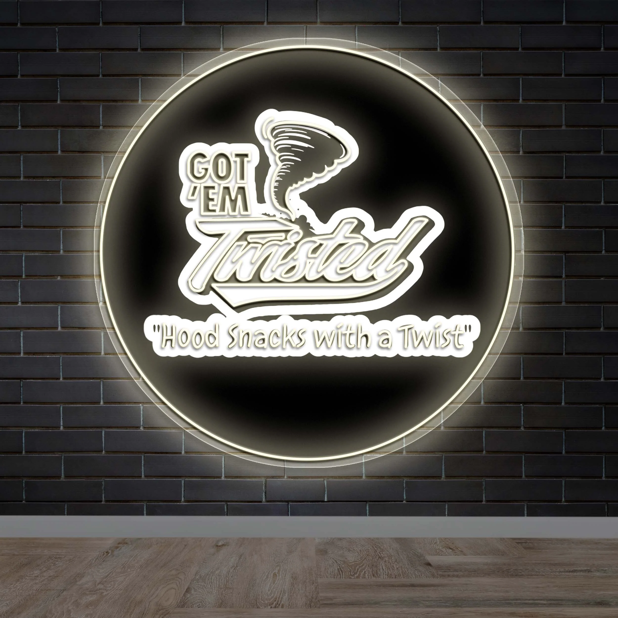 GOT'EM Twisted - Premium Neon Artwork