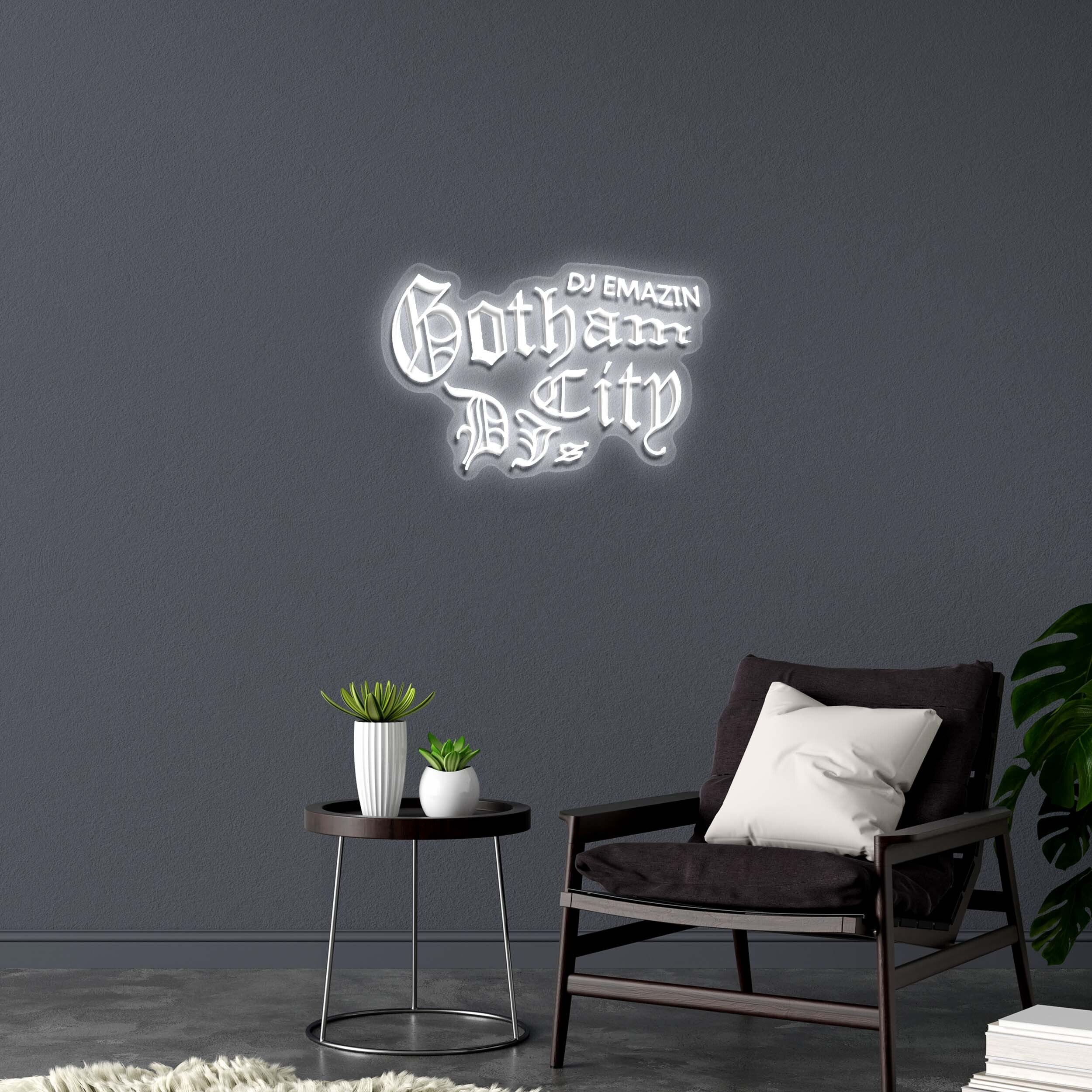 Gotham City DJ's - Premium Neon Artwork - Image 2