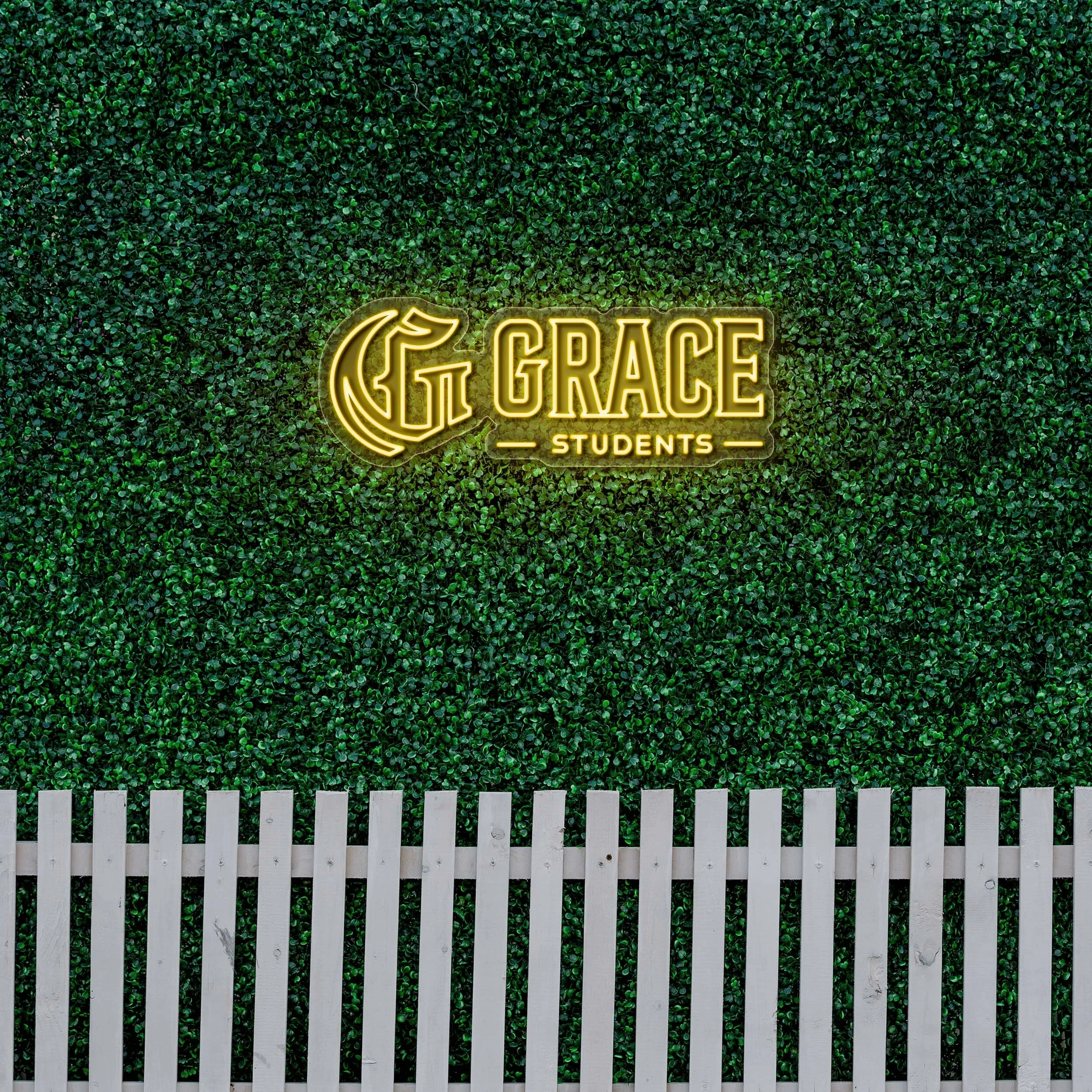 GRACE STUDENTS - Premium Neon Artwork
