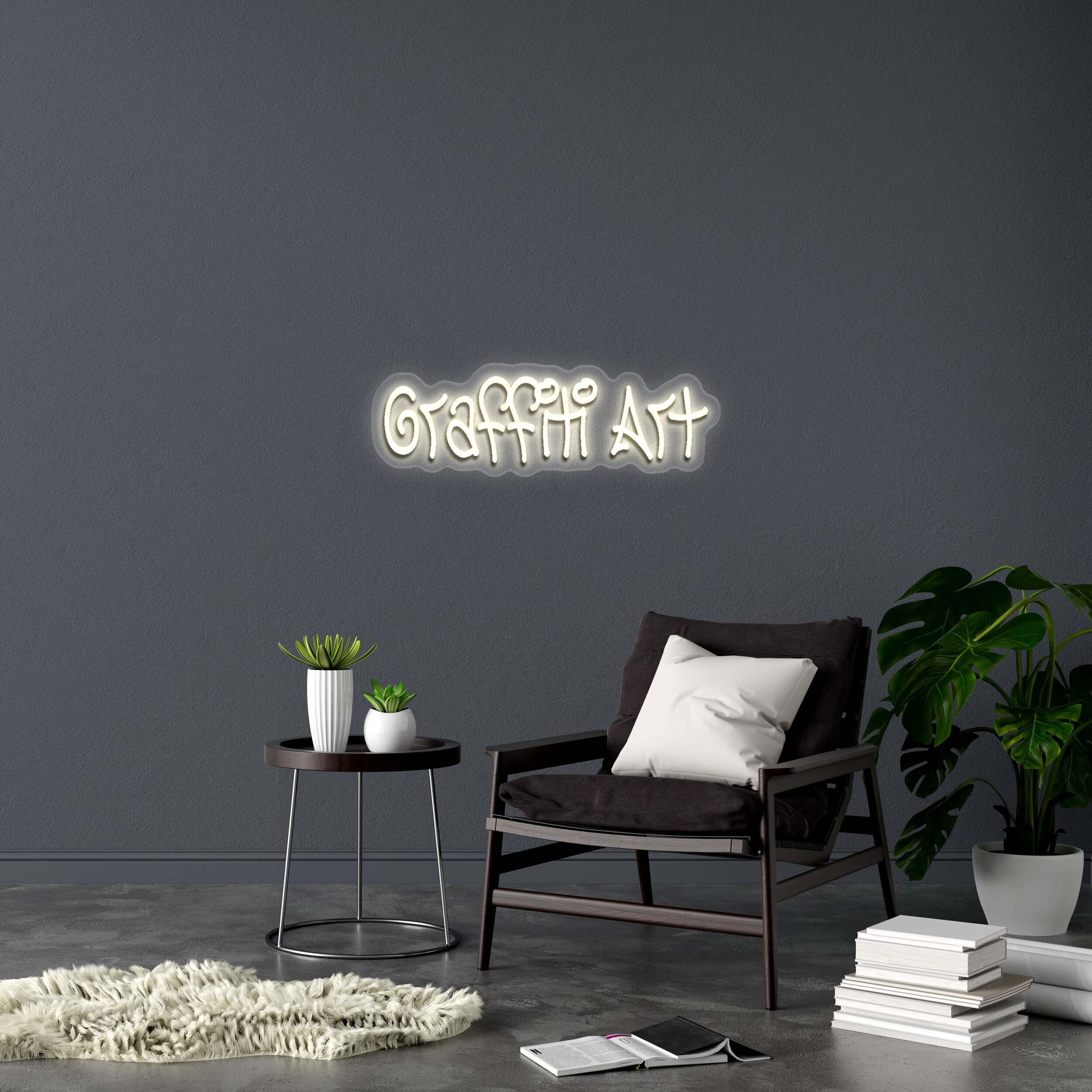 Graffiti Art - Premium Neon Artwork