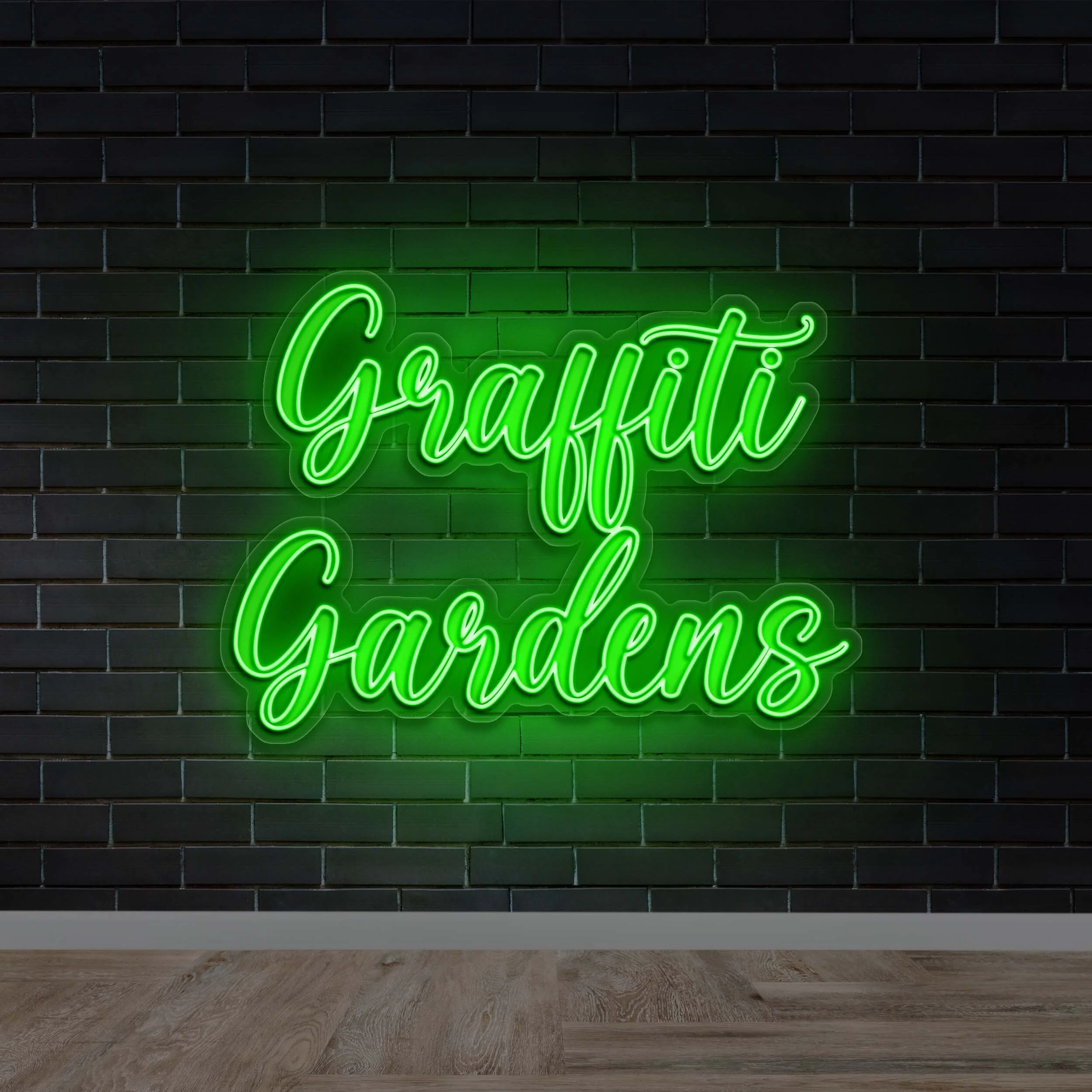 Graffiti Gardens - Premium Neon Artwork