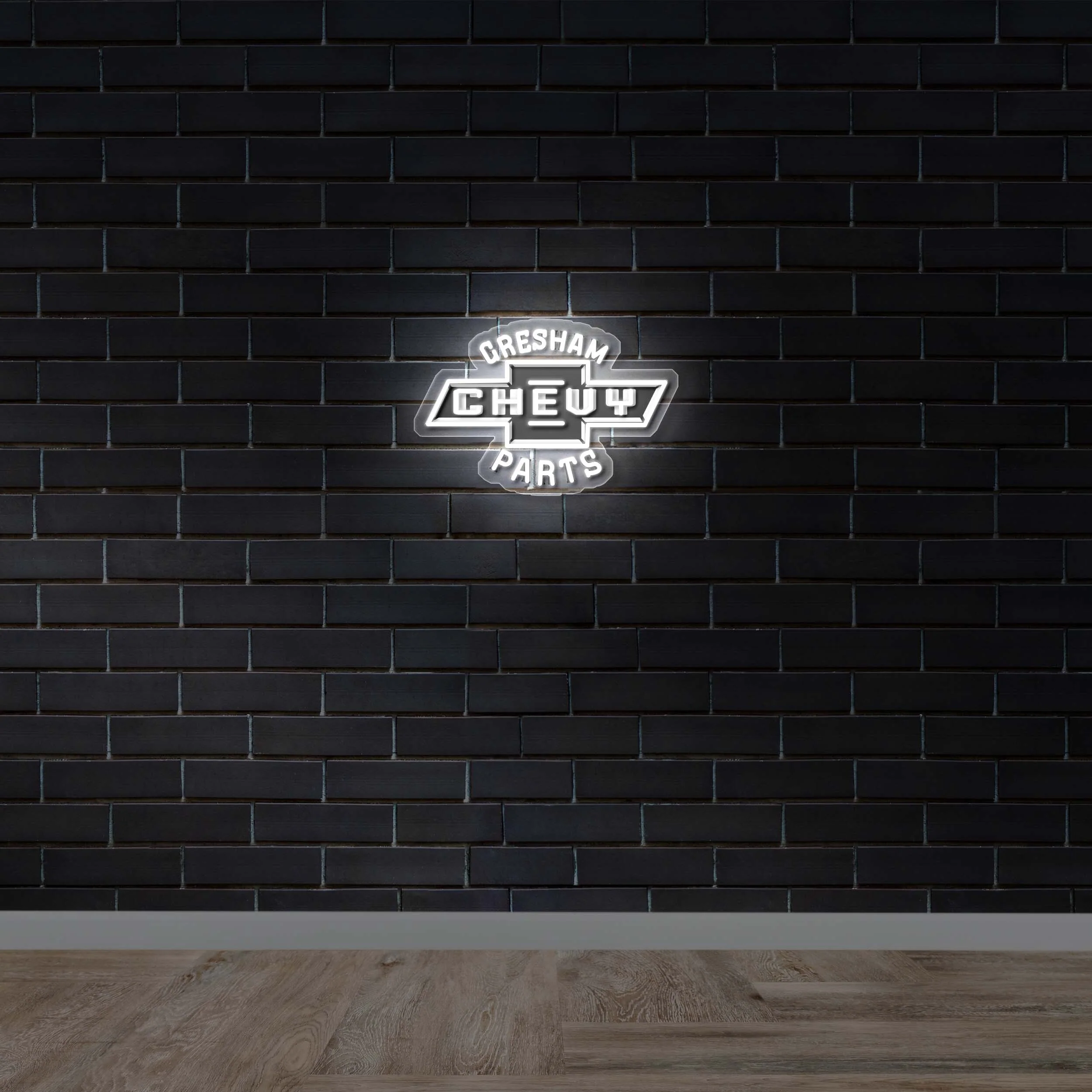 Gresham Chevy Parts - Premium Neon Artwork
