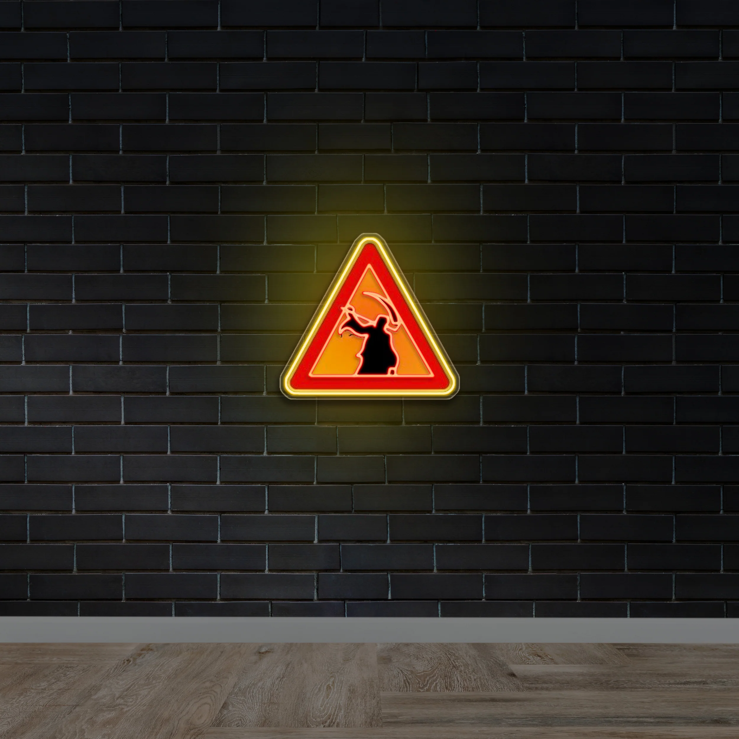 Grim Reaper - Premium Neon Artwork