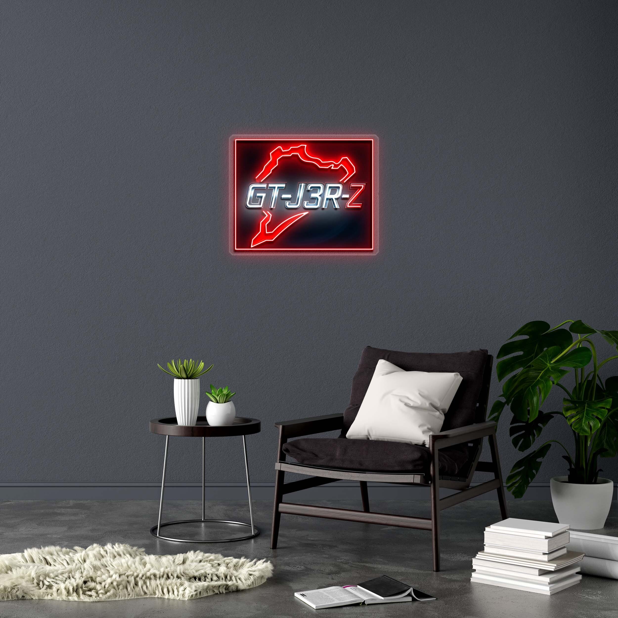 GT-J3R-Z - Premium Neon Artwork