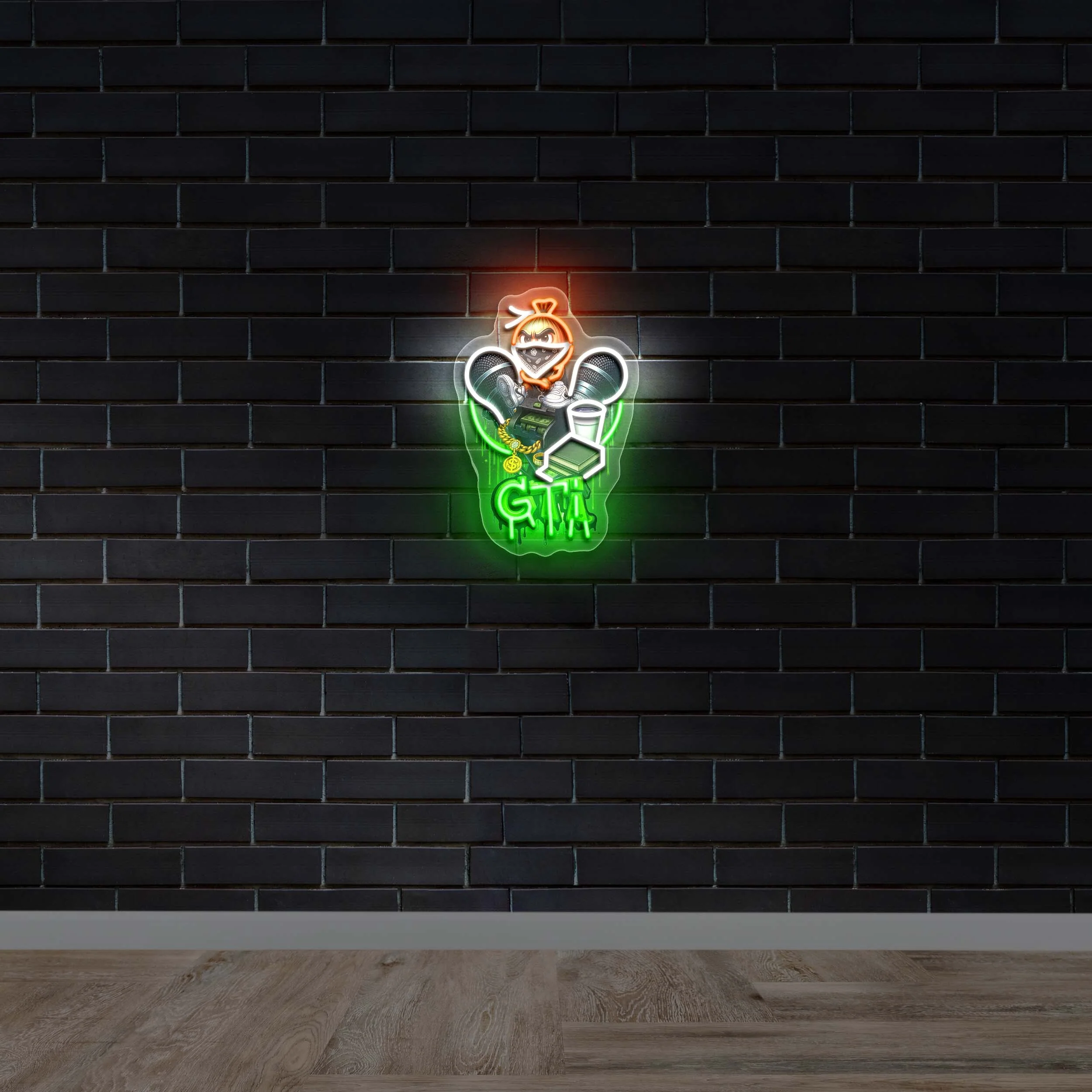 GTI - Premium Neon Artwork