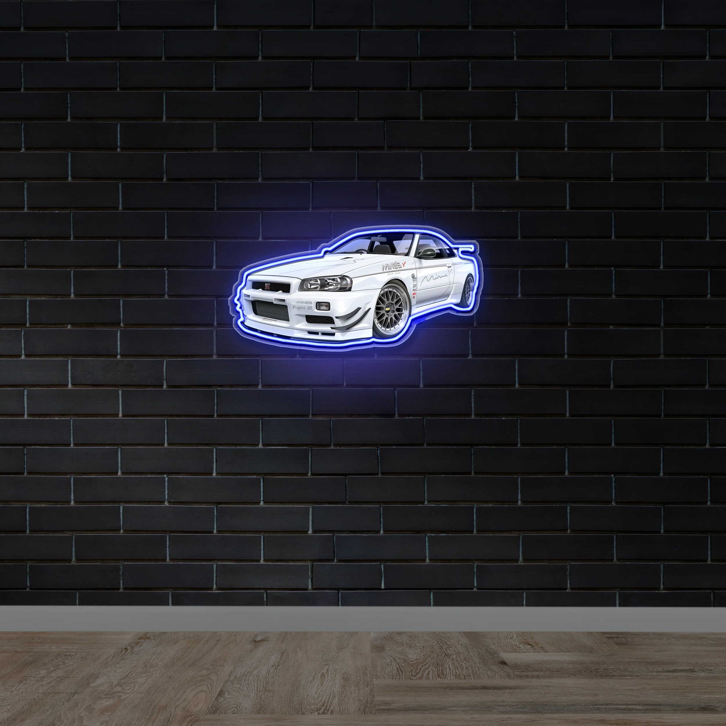 GTR - Premium Neon Artwork