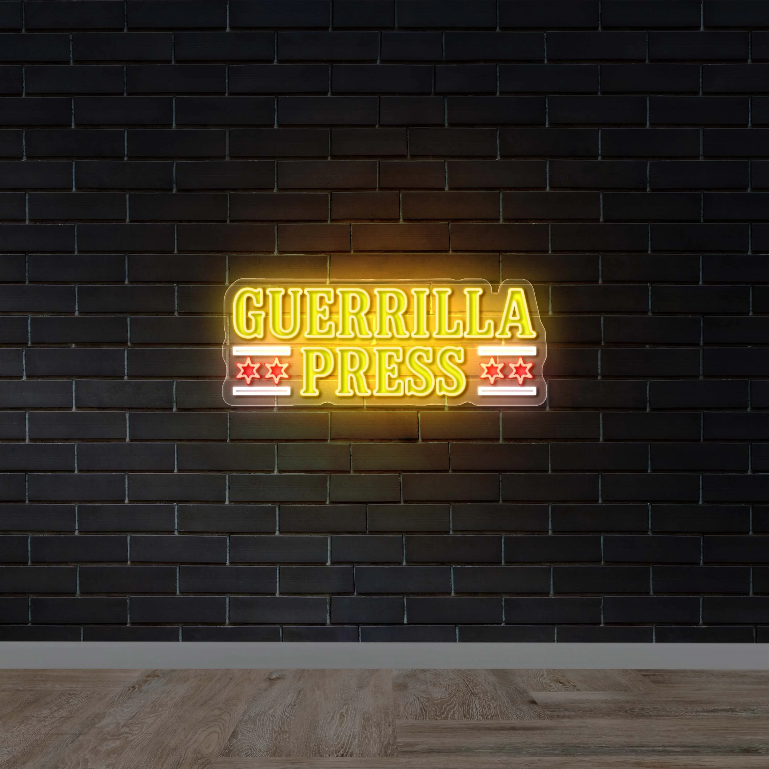 Guerrilla Press - Premium Neon Artwork