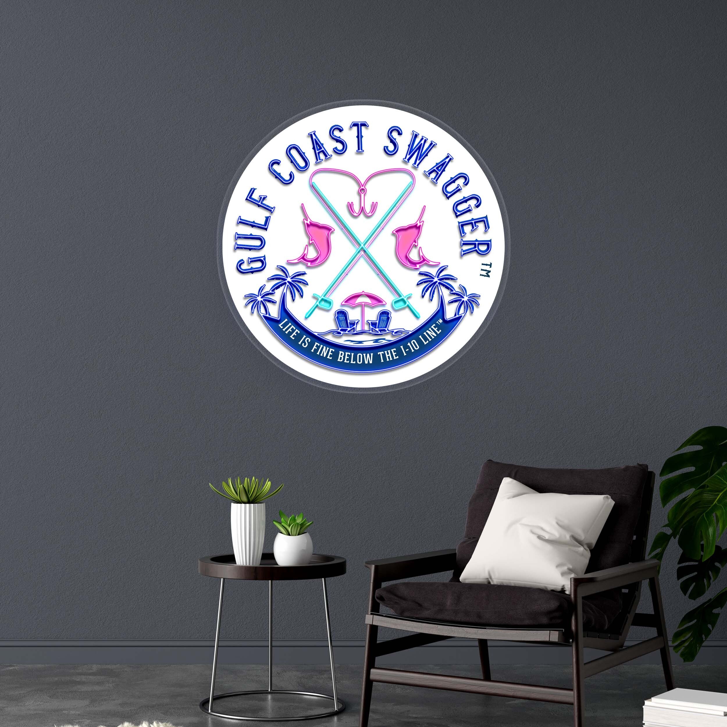 GULF COAST SWAGGER - Premium Neon Artwork - Image 2