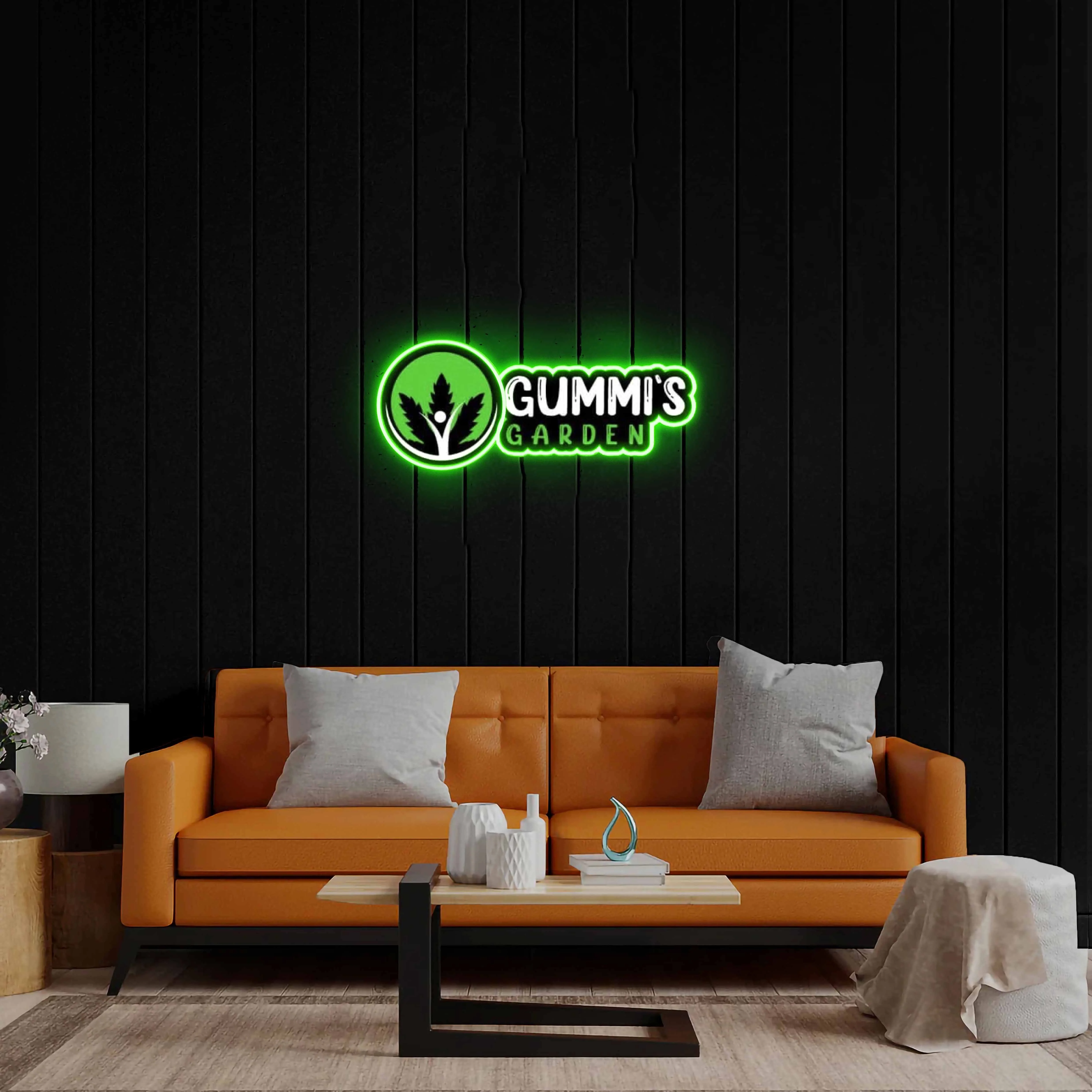 Gummi's Garden - Premium Neon Artwork