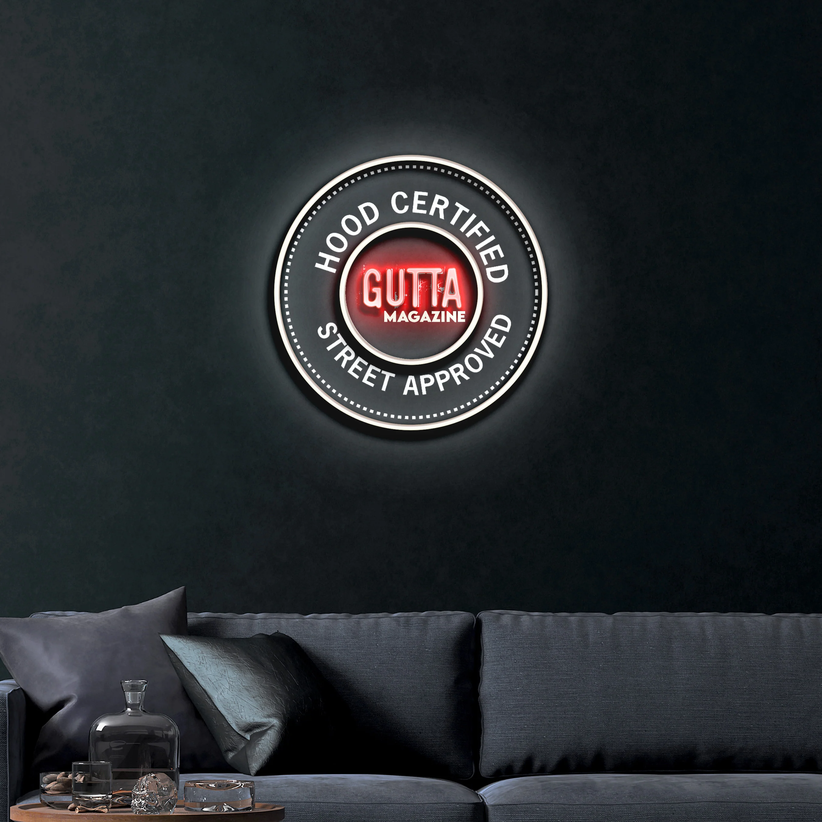 Gutta Magazine – Premium Neon Artwork