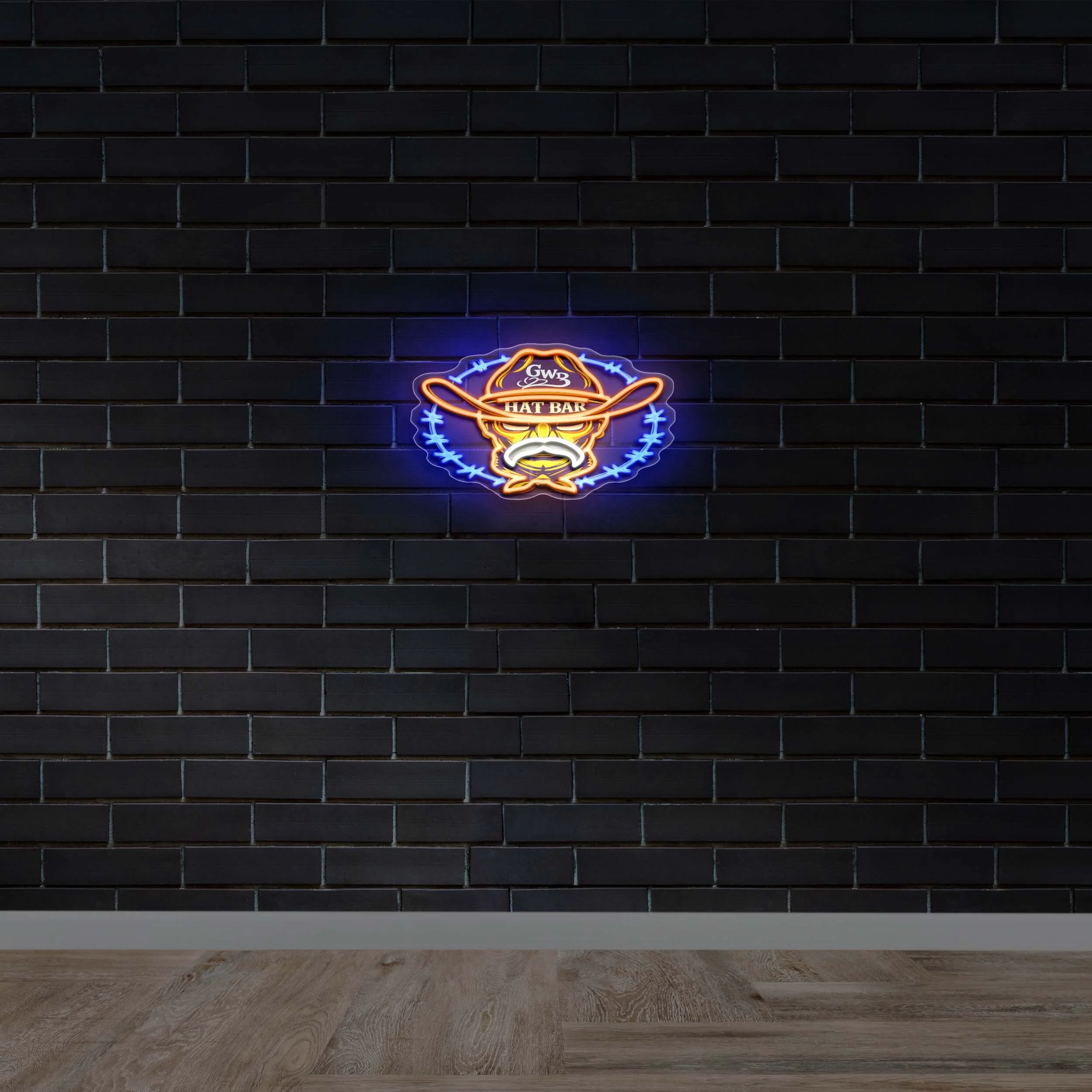 GWB HAT BAR_2 - Premium Neon Artwork