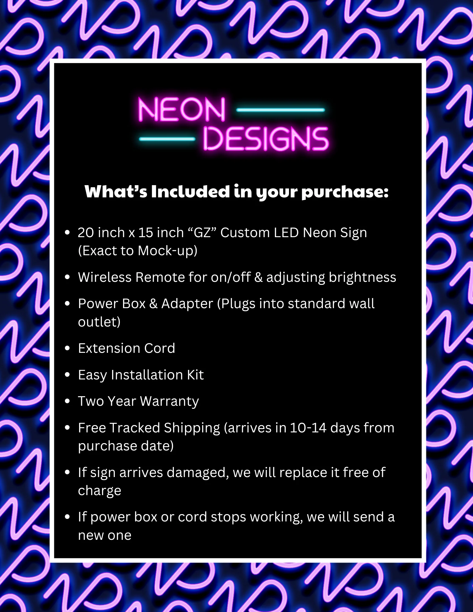 GZ - Premium Neon Artwork - Image 2