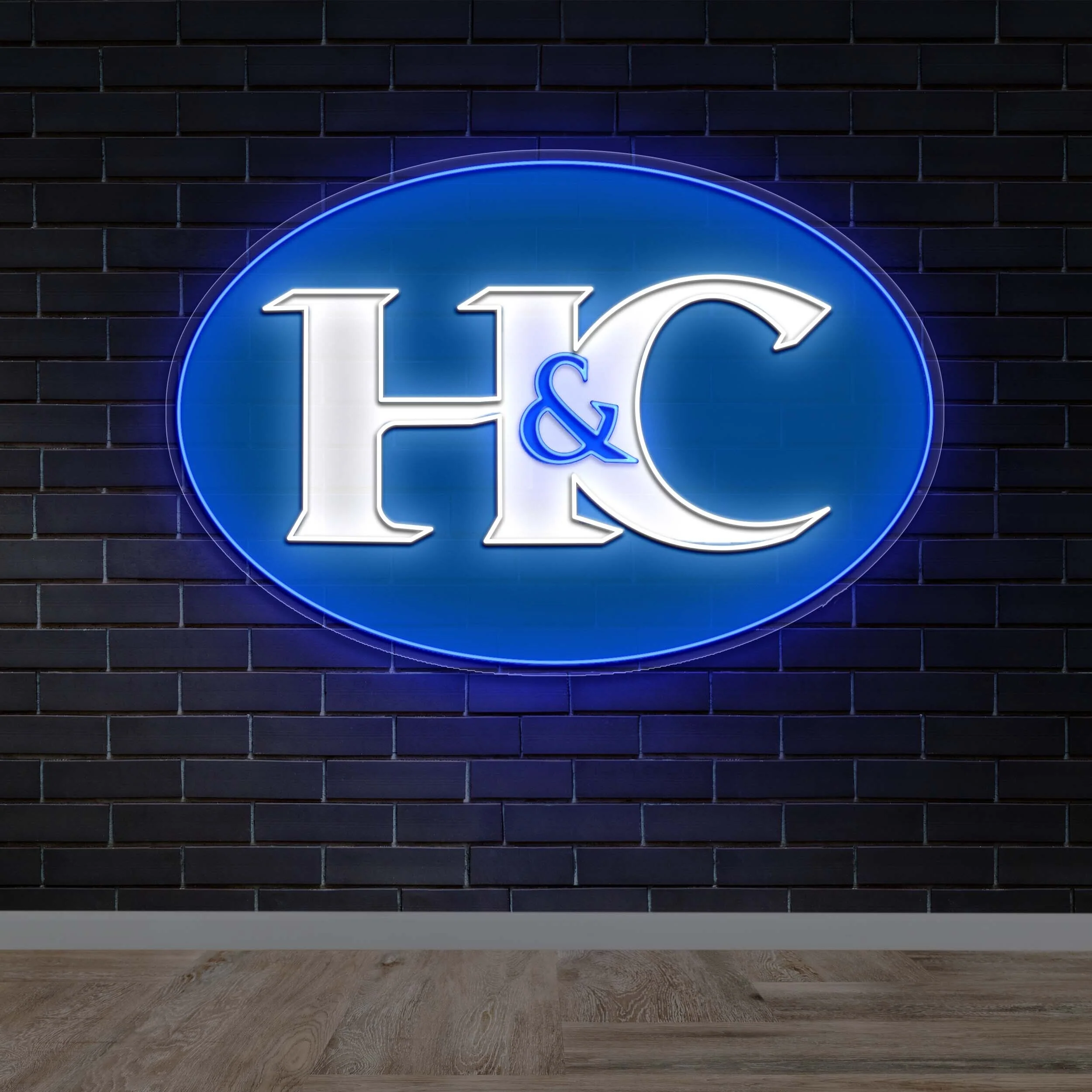 H & C - Premium Neon Artwork