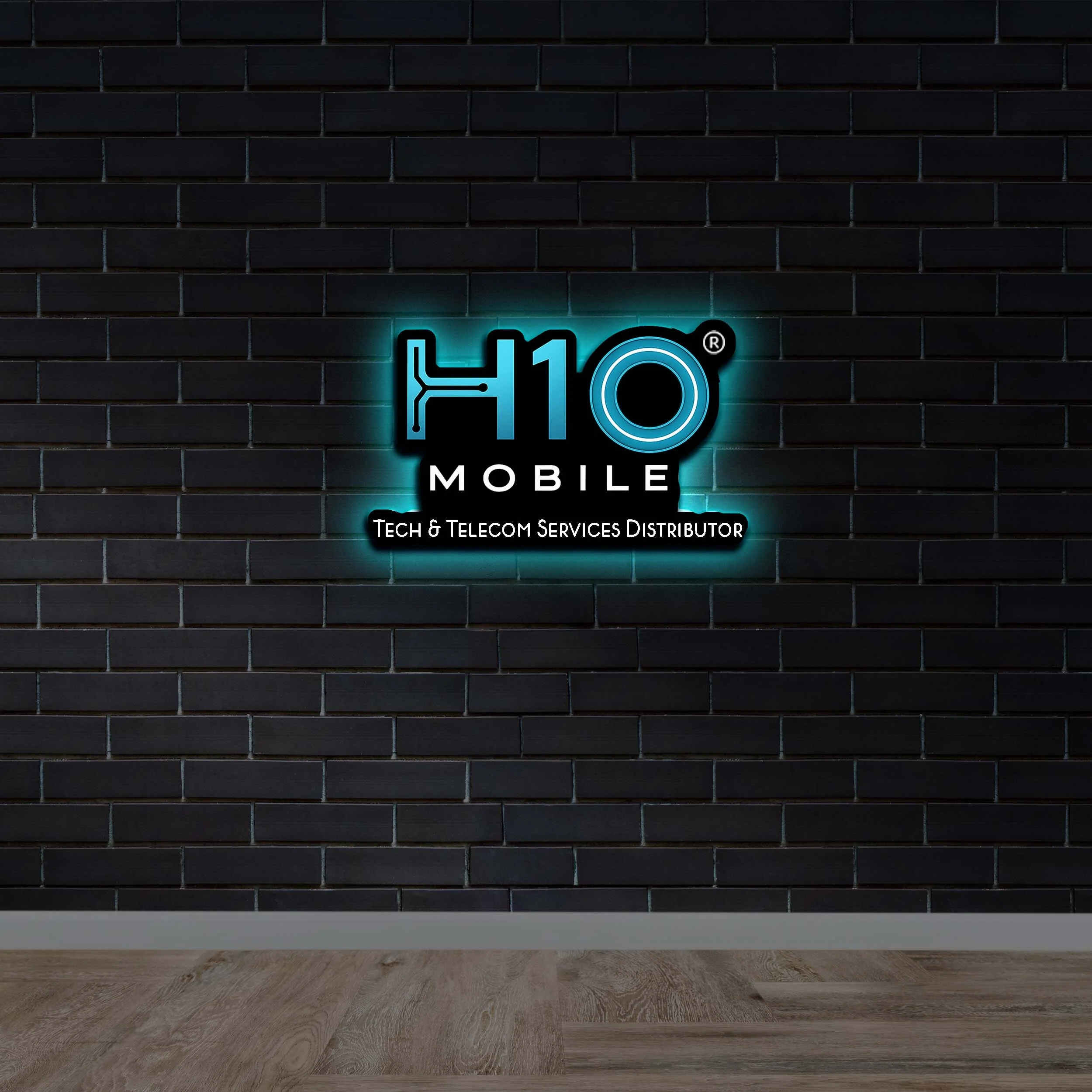 H10 MOBILE- Premium Neon Artwork