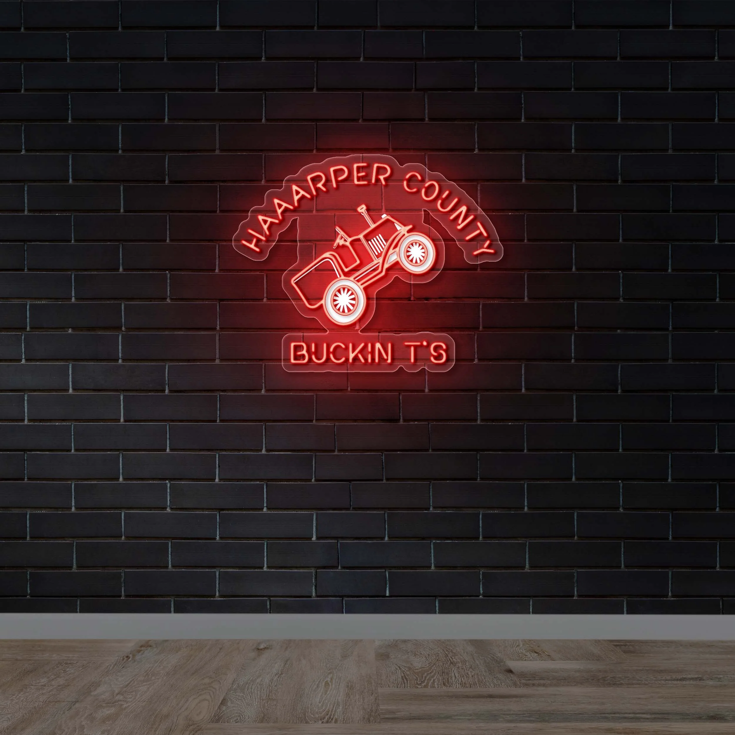 HAAARPER COUNTY - Premium Neon Artwork