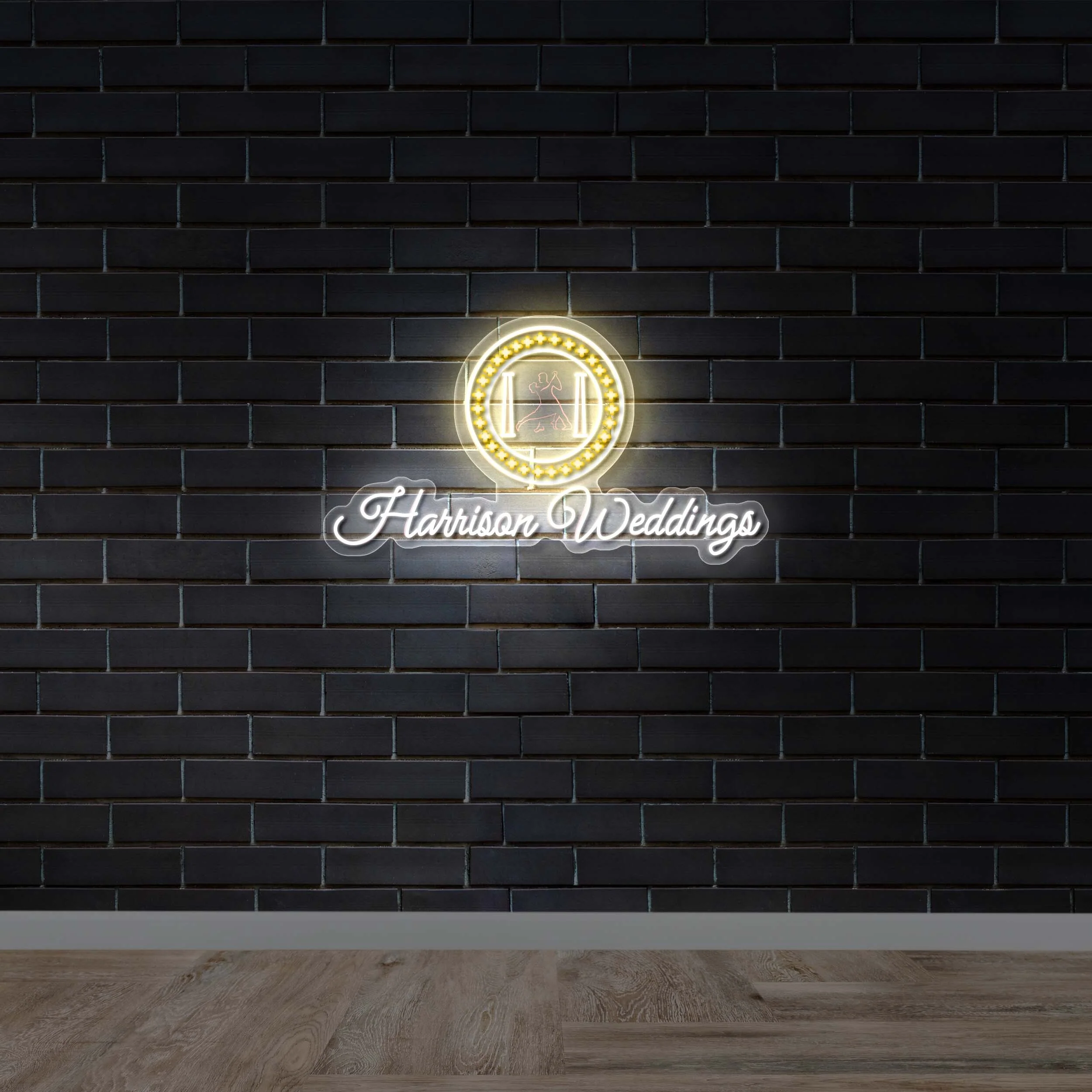 Harrison Weddings - Premium Neon Artwork