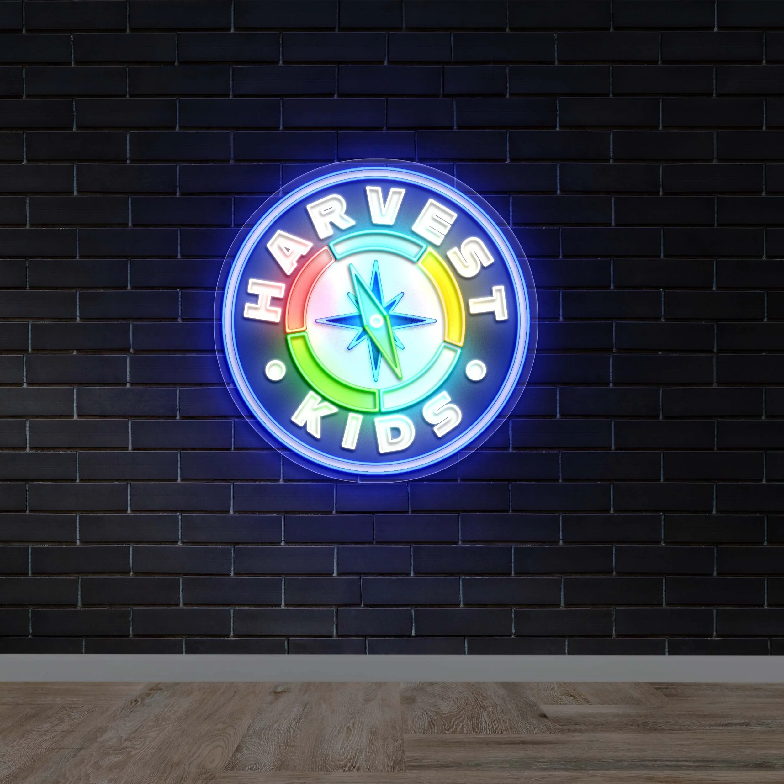 HARVEST KIDS - Premium Neon Artwork