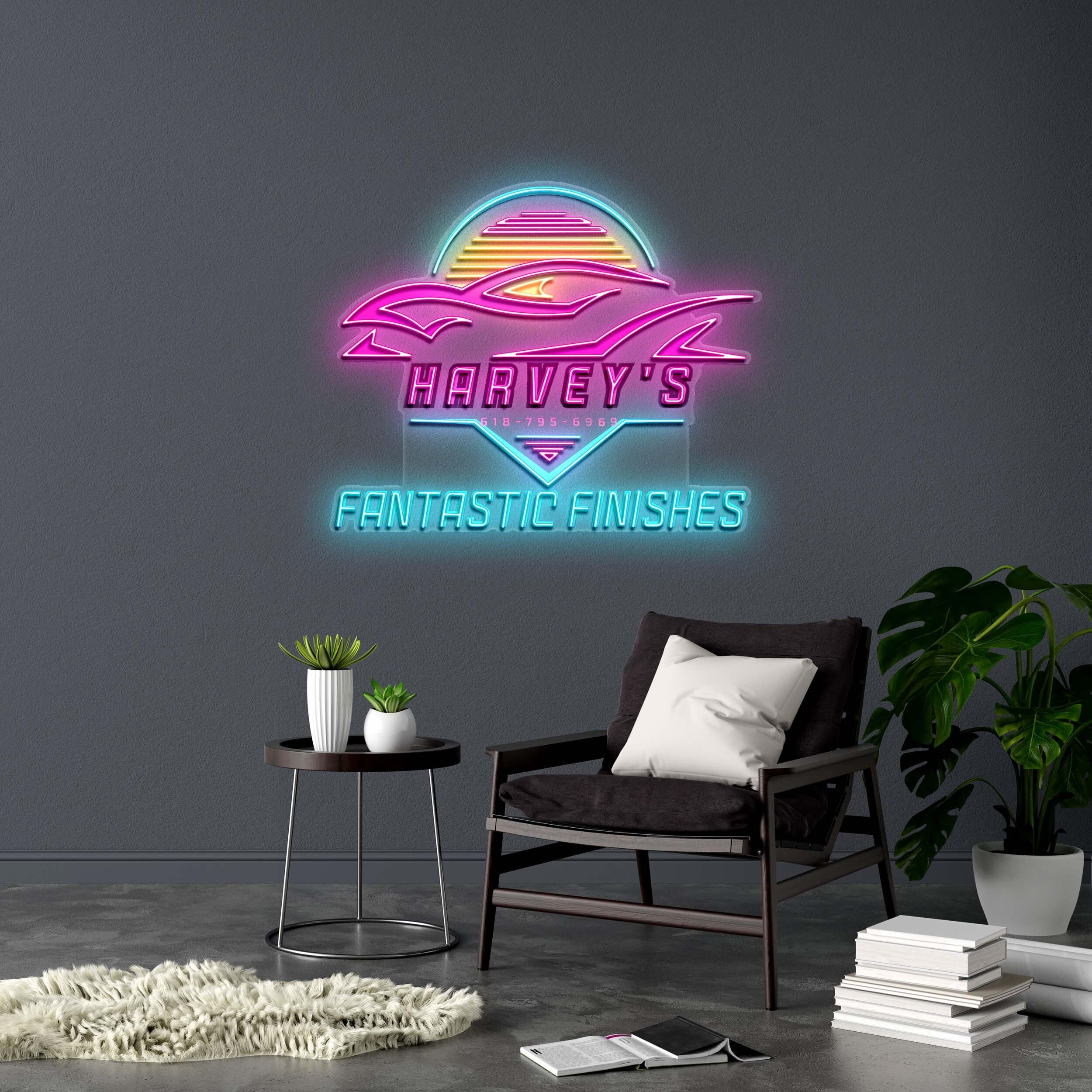HARVEY'S FANTASTIC FINISHES -  Premium Neon Artwork