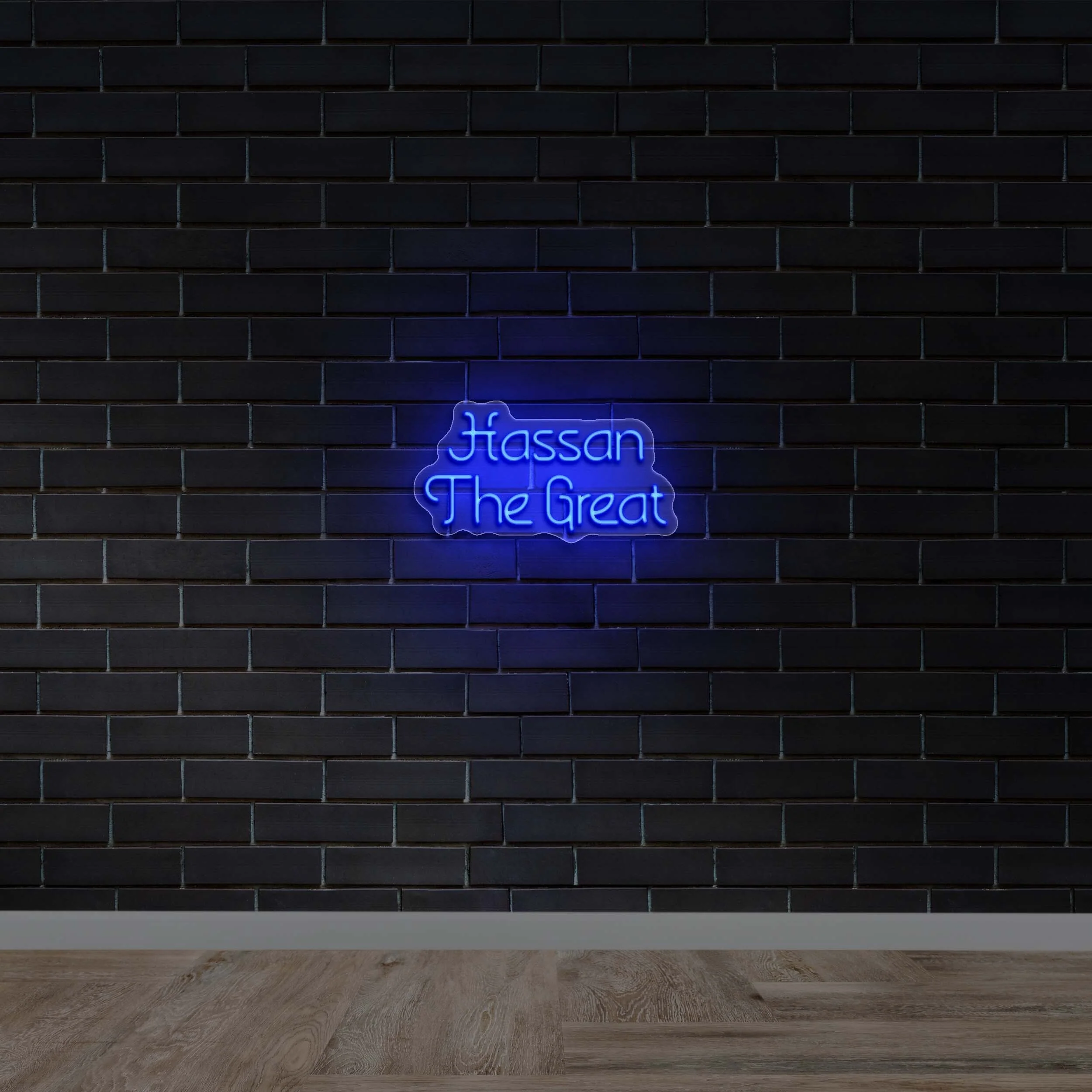 Hassan the Great - Premium Neon Artwork