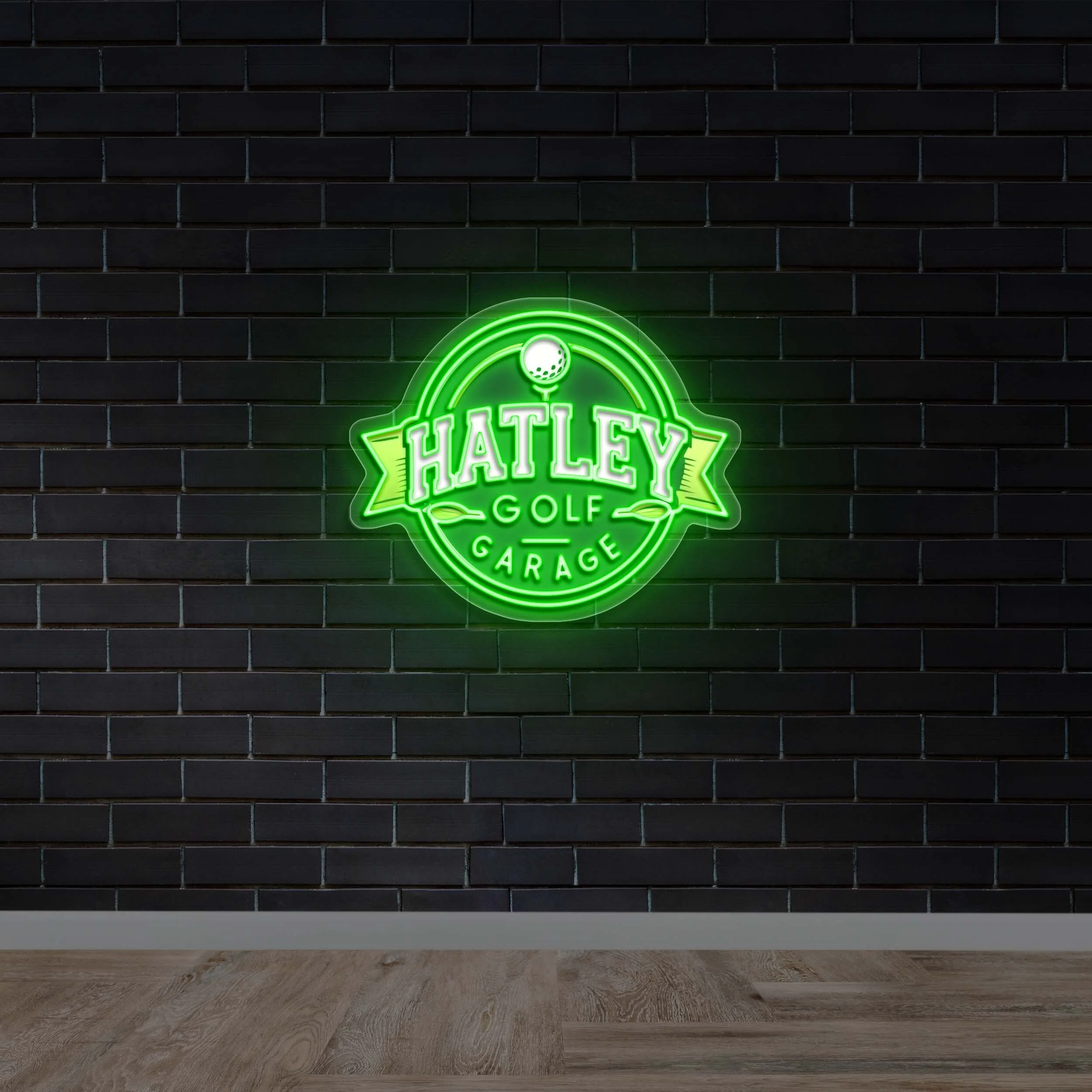 Hatley Golf -  Premium Neon Artwork