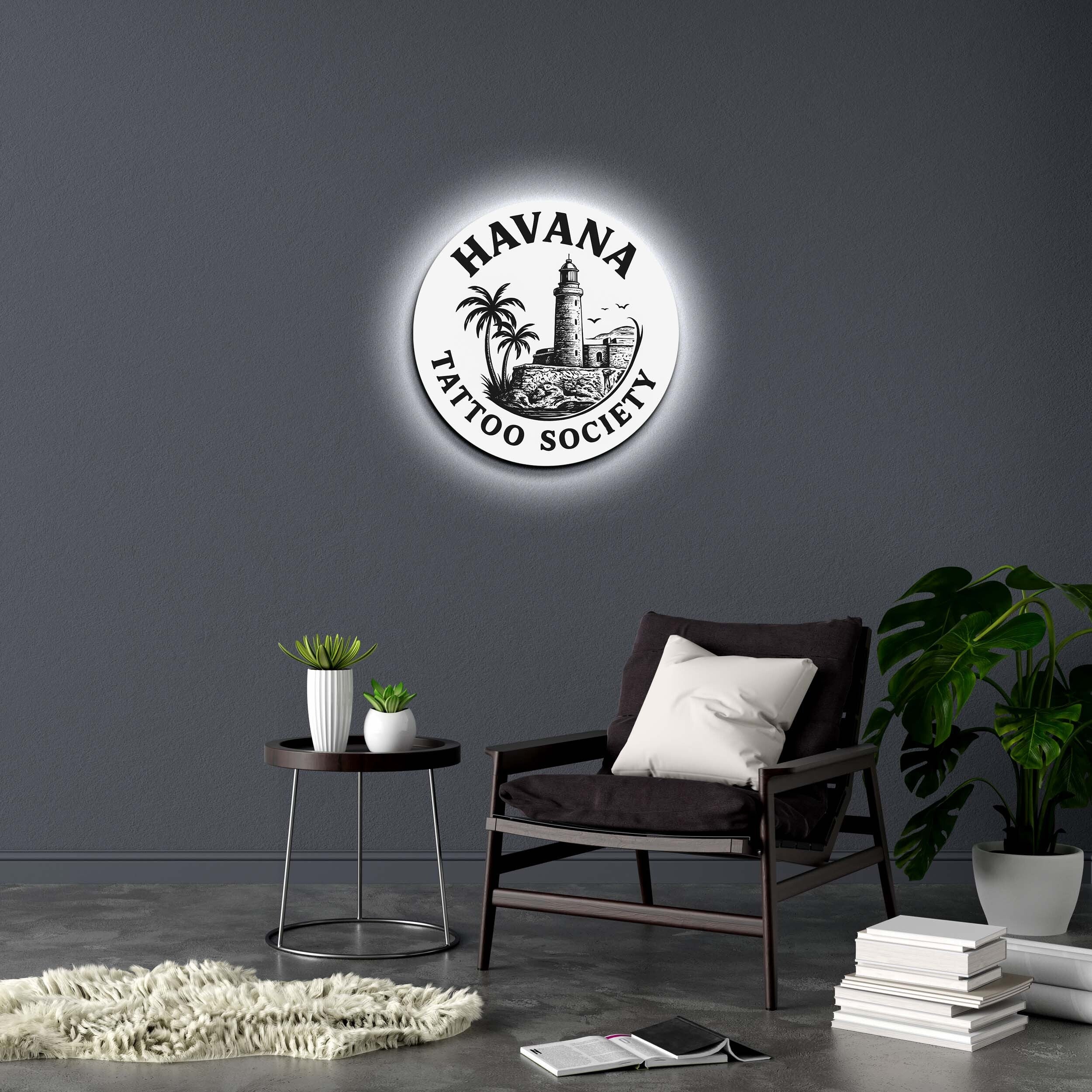 HAVANA TATTOO SOCIETY ll - Premium Neon Artwork