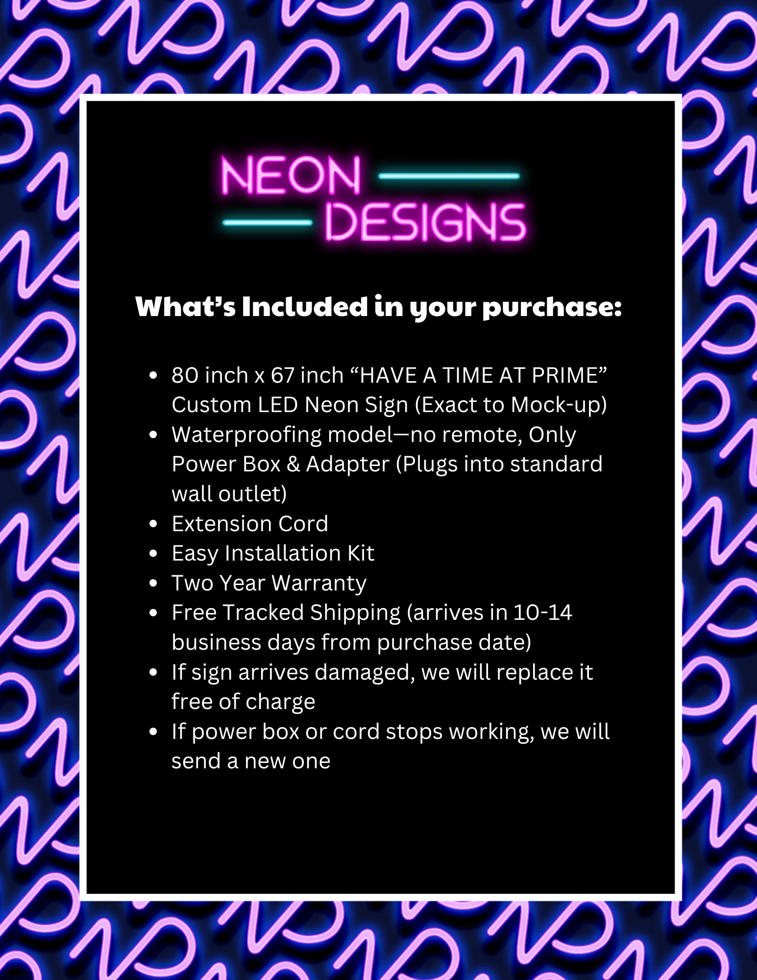 HAVE A TIME AT PRIME - Premium Neon Artwork - Image 2