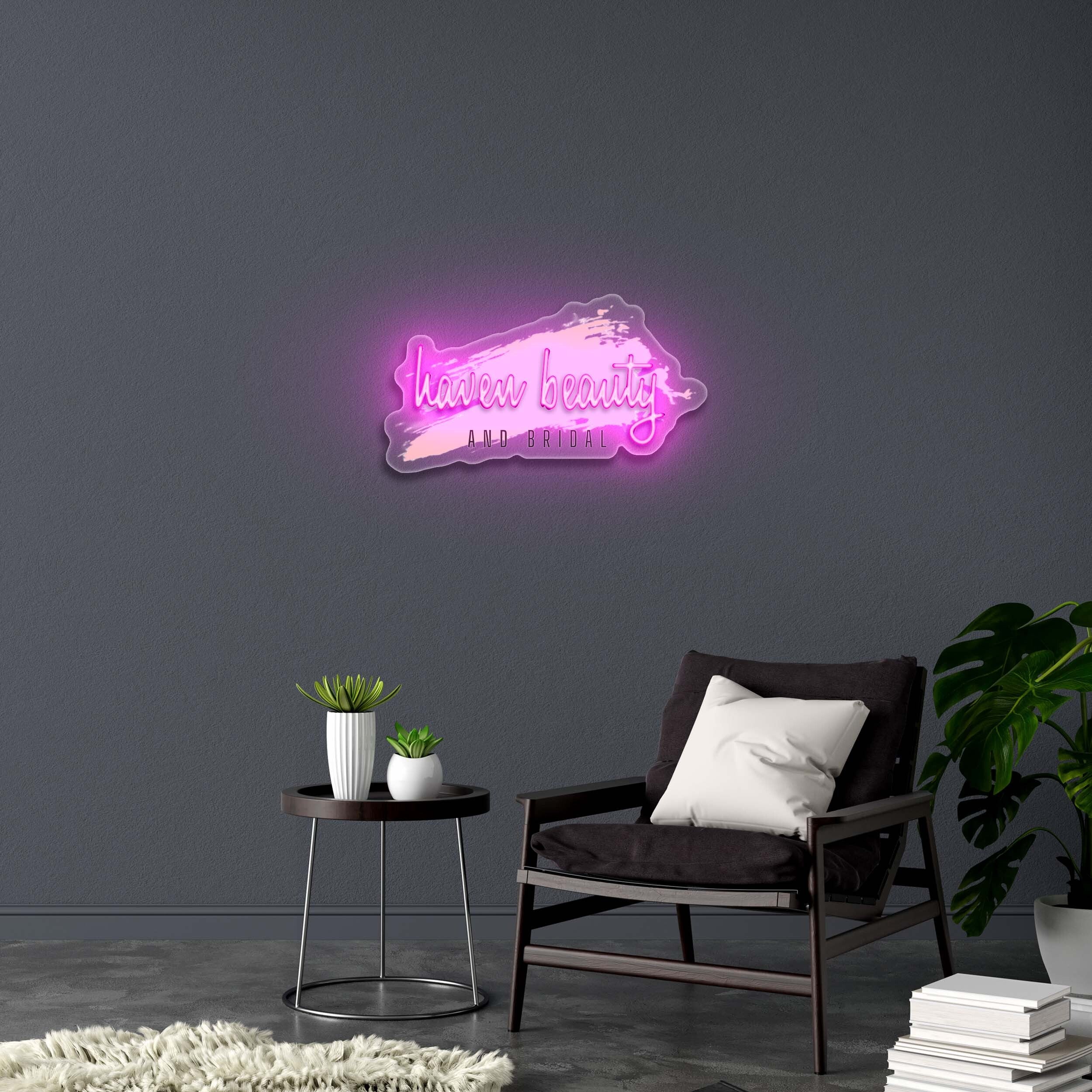 Haven Beauty - Premium Neon Artwork