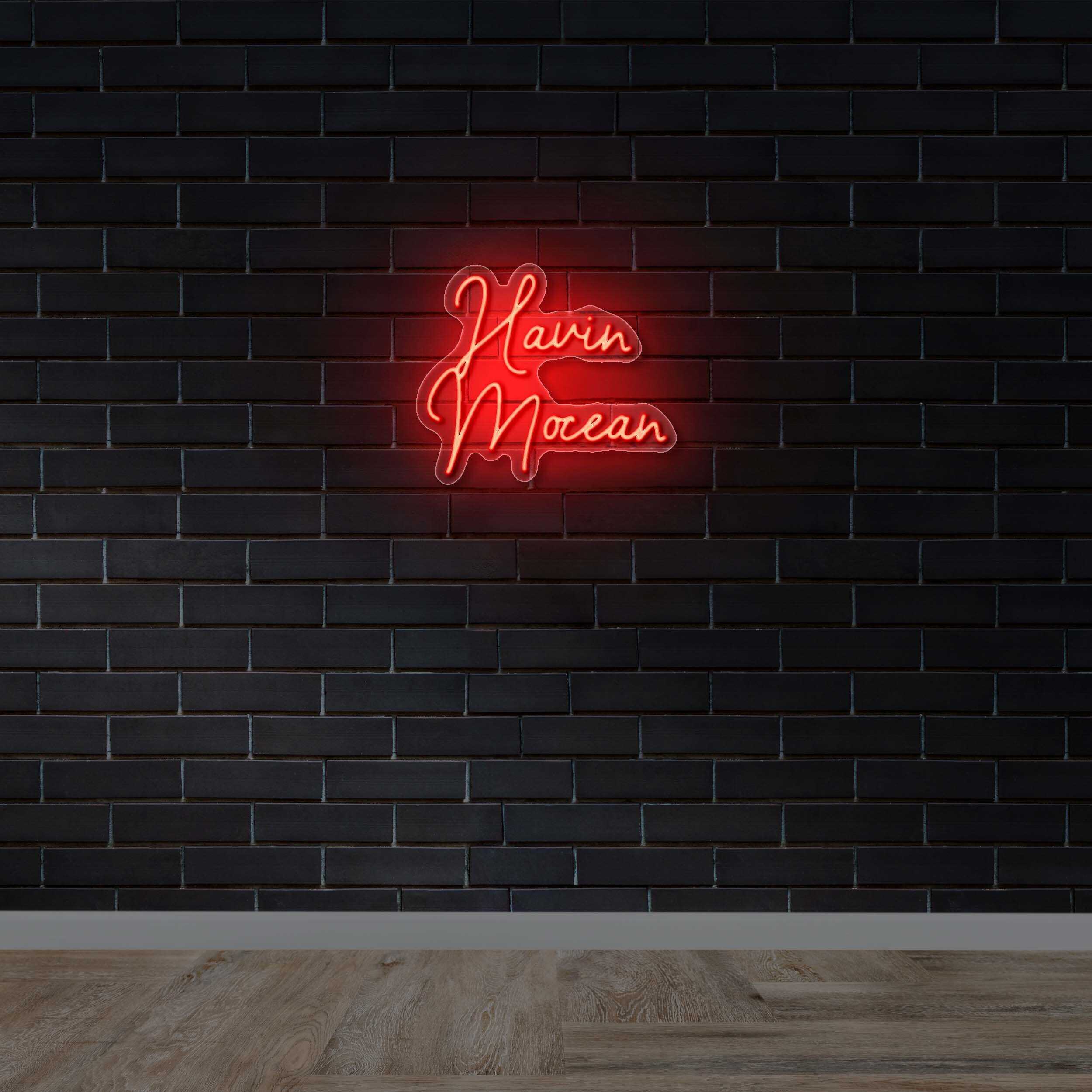 HAVIN MOCEAN - Premium Neon Artwork