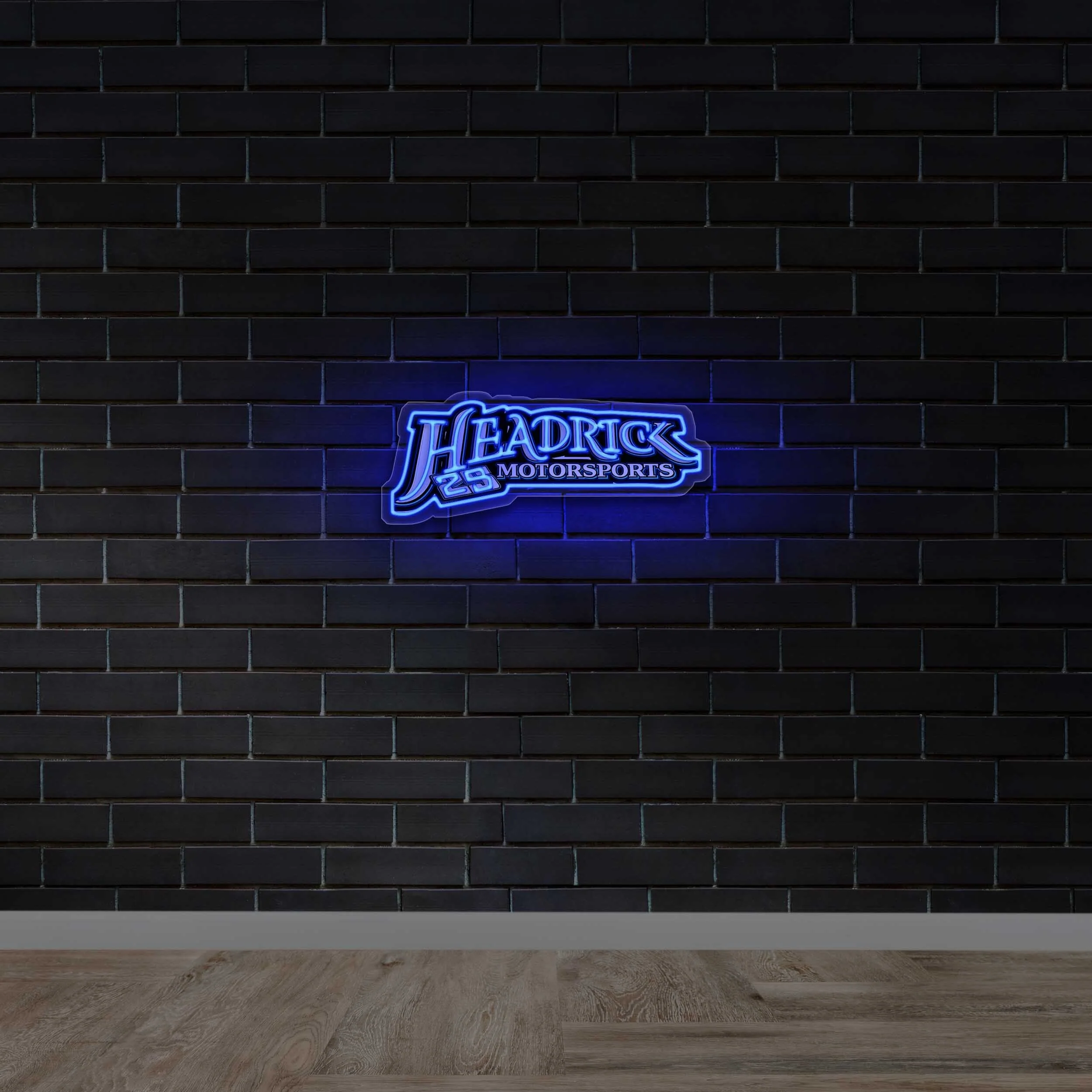 HEADRICK - Premium Neon Artwork
