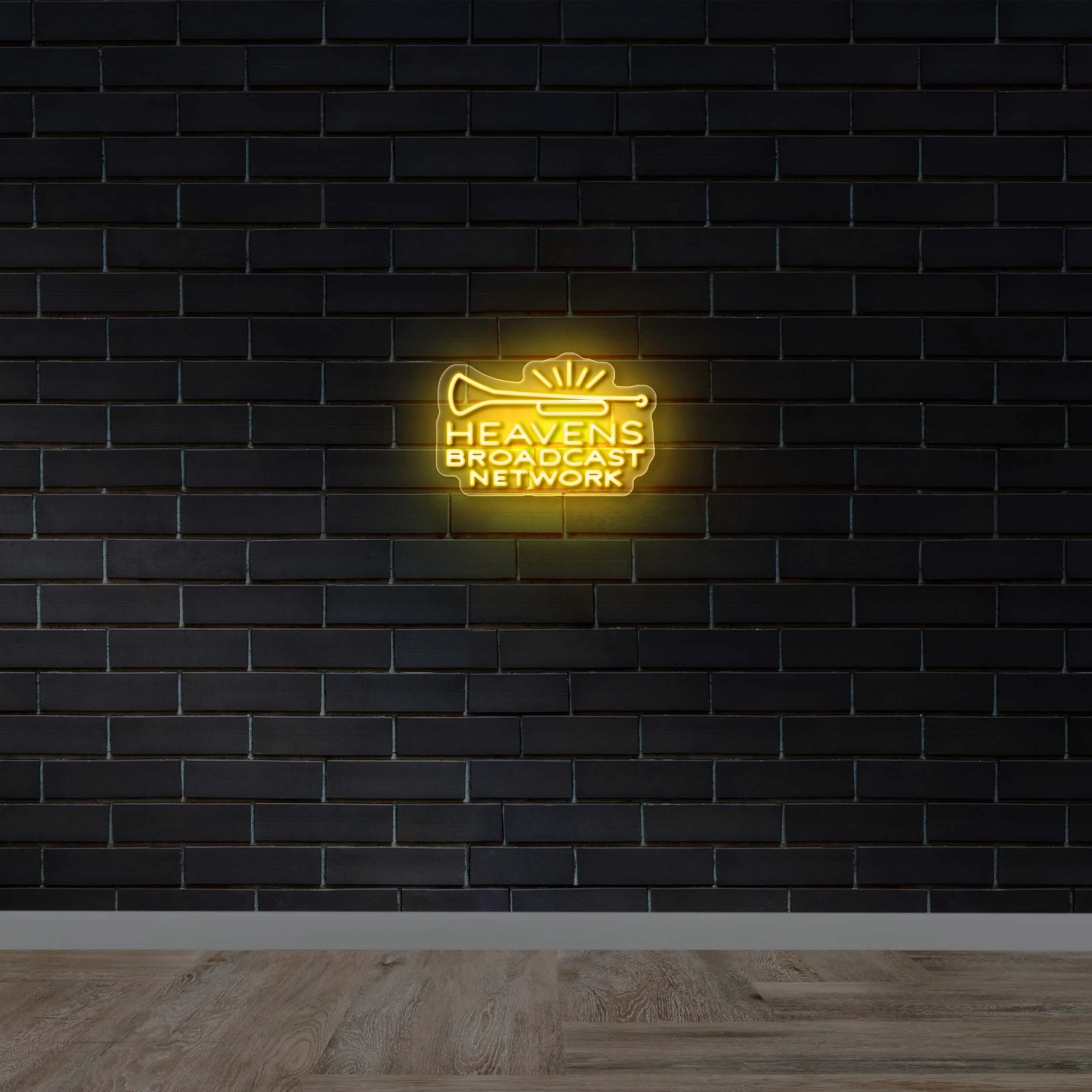 HEAVENS BROADCAST NETWORK -  Premium Neon Artwork