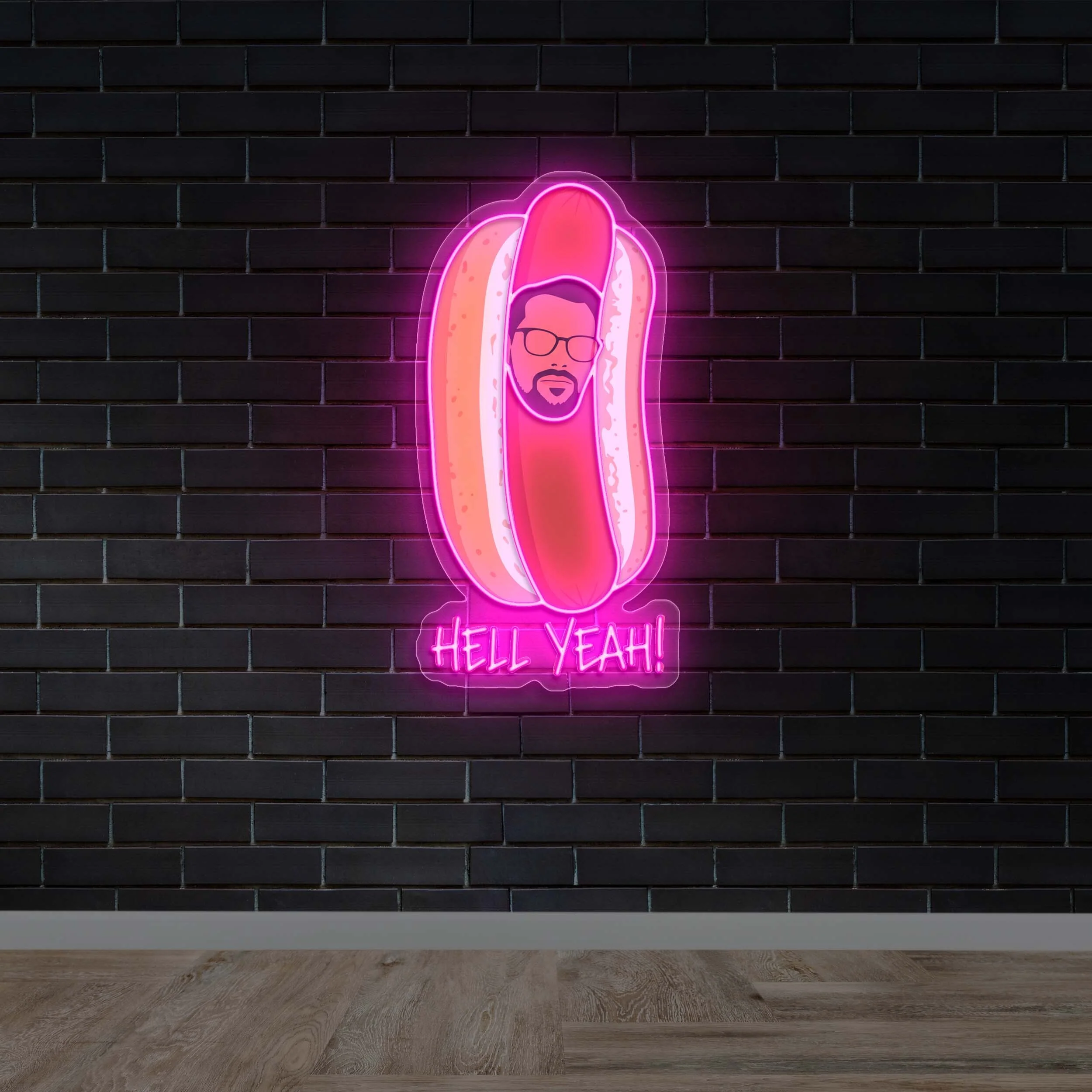 HELL YEAH! - Premium Neon Artwork