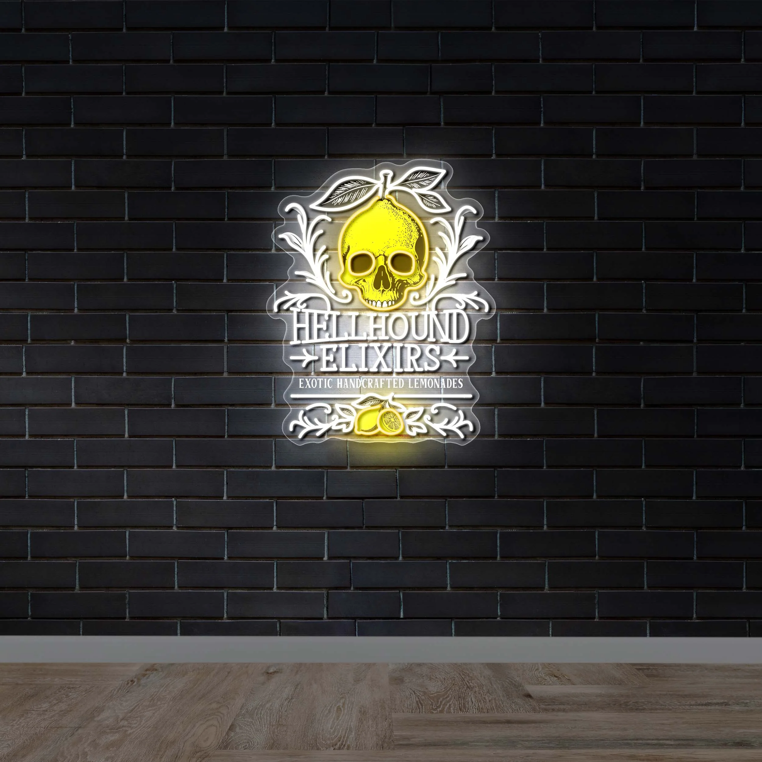 HELLHOUND ELIXIRS - Premium Neon Artwork