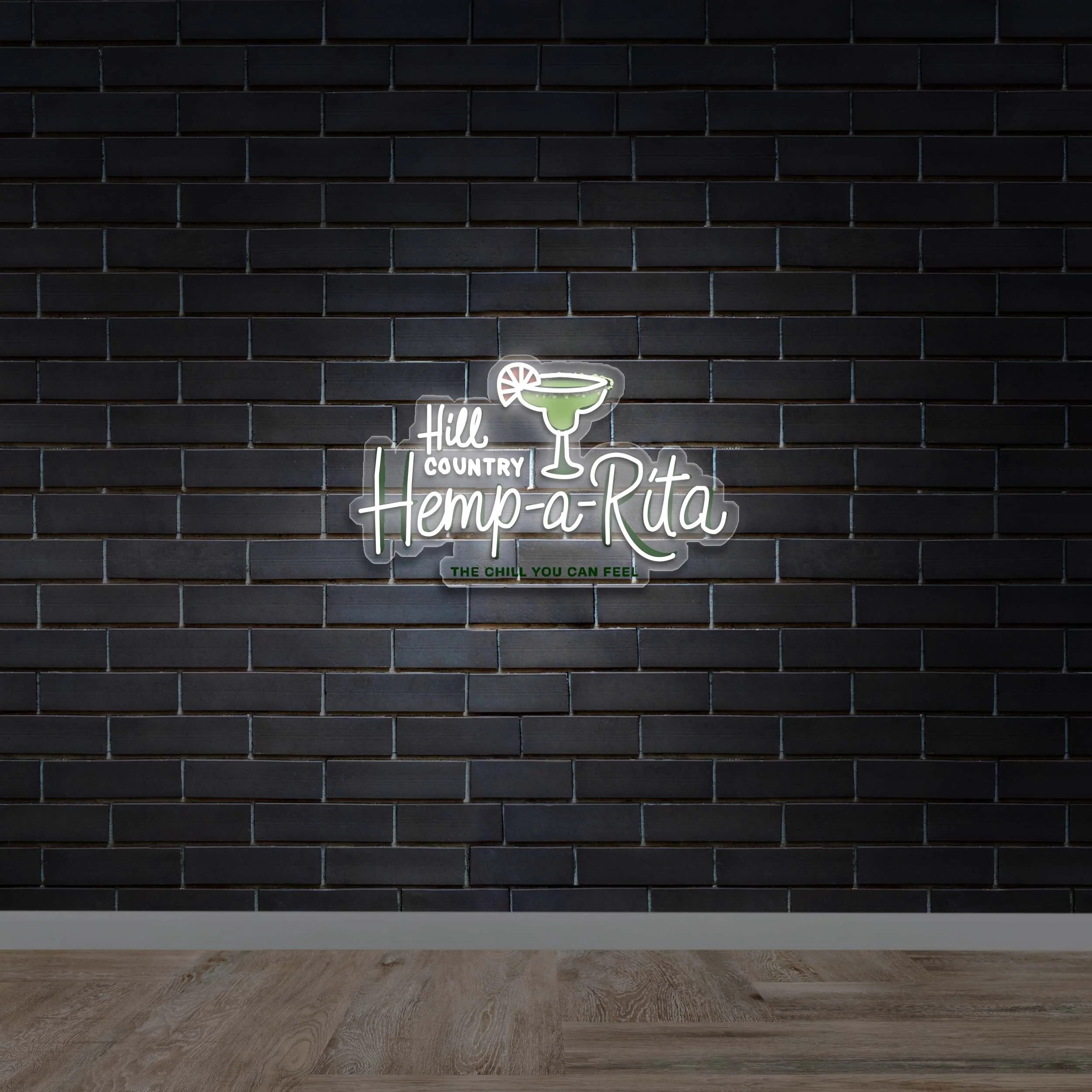Hemp-a-Rita - Premium Neon Artwork