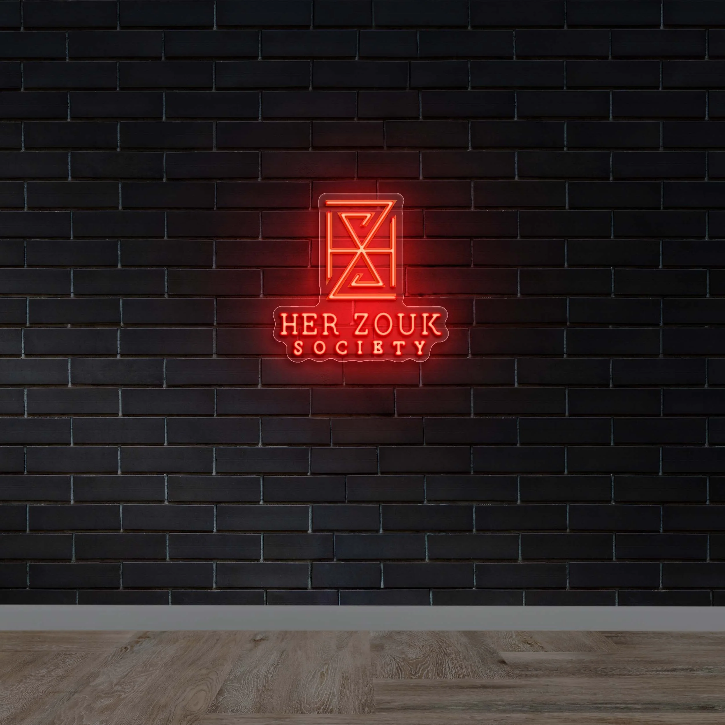 Her Zouk Society - Premium Neon Artwork